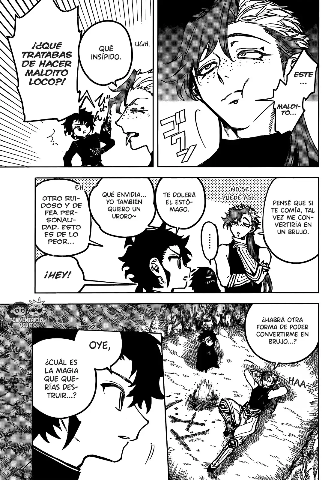 Madan no Ichi Capitulo 24: Gokuraku y el Brujo página 18