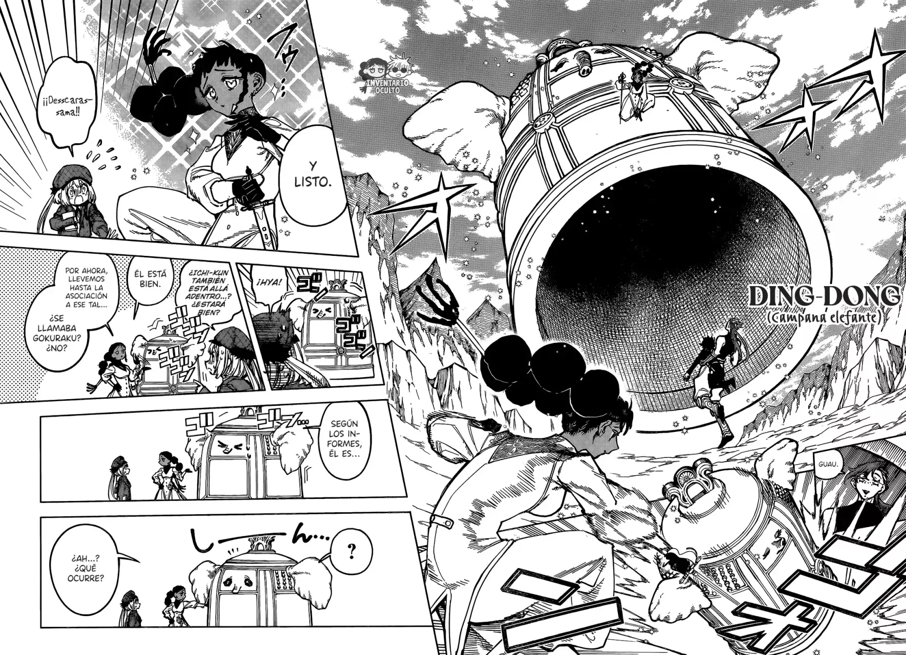 Madan no Ichi Capitulo 24: Gokuraku y el Brujo página 6