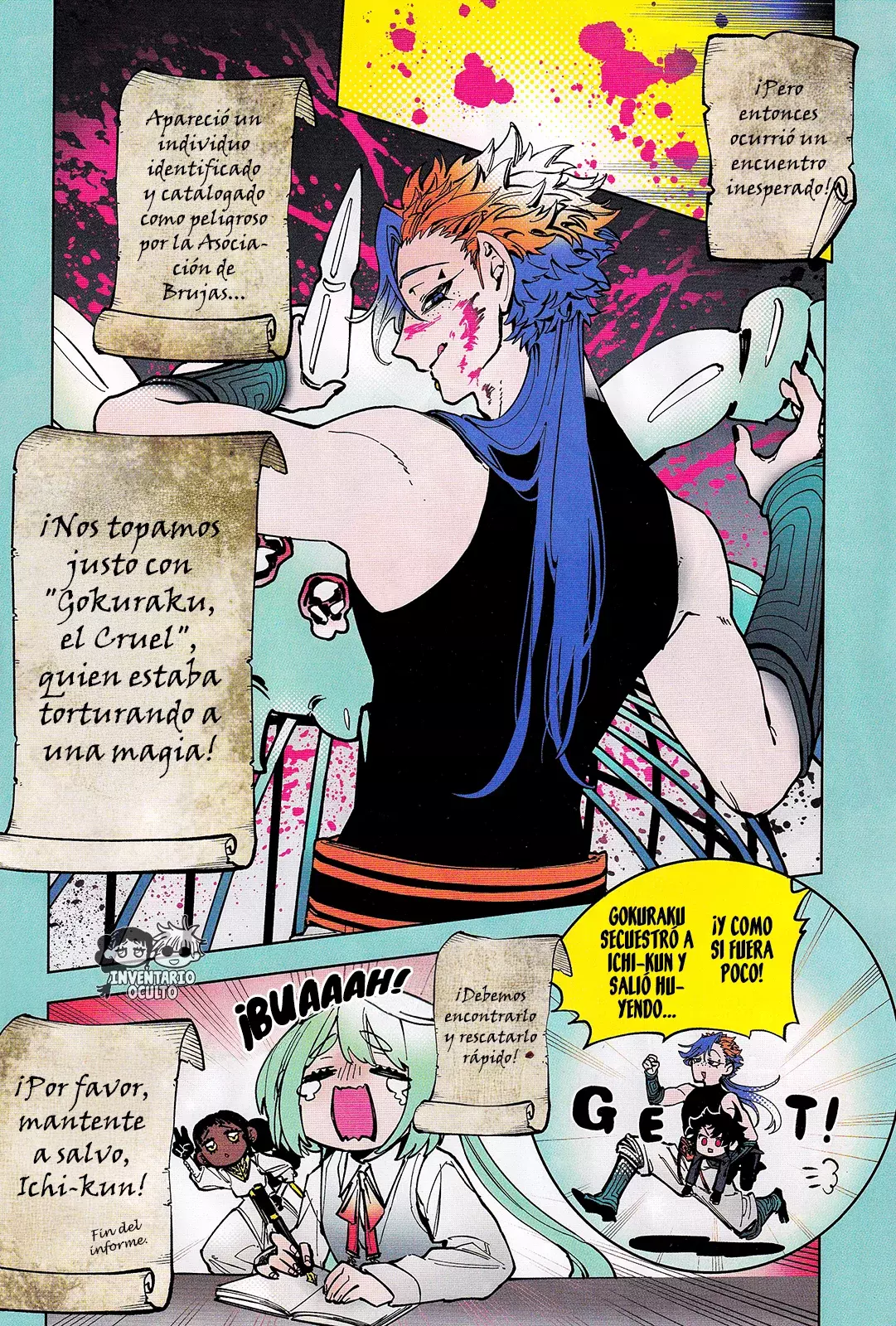 Madan no Ichi Capitulo 25: La Tierra de la Felicidad página 6