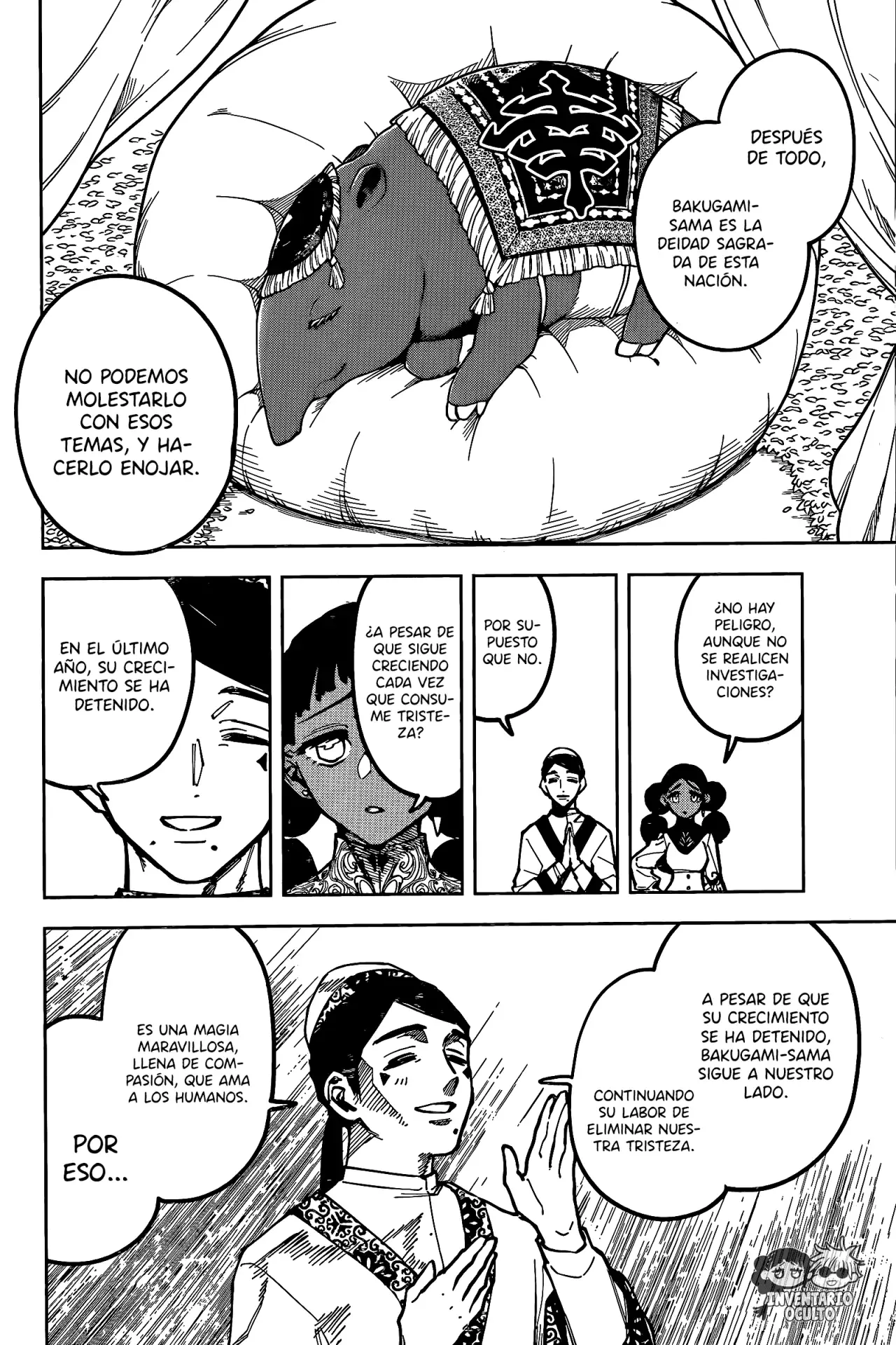 Madan no Ichi Capitulo 26: Bakugami-sama página 12