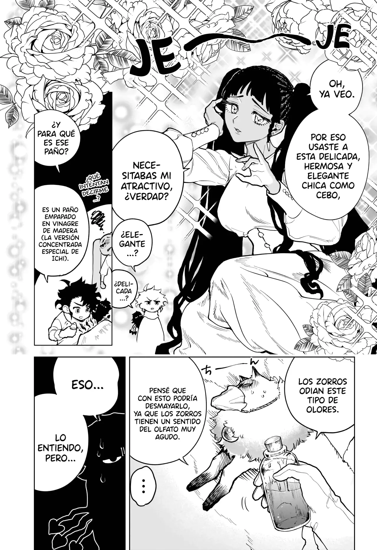 Madan no Ichi Capitulo 3: Zorro: Magia del Rayo página 15