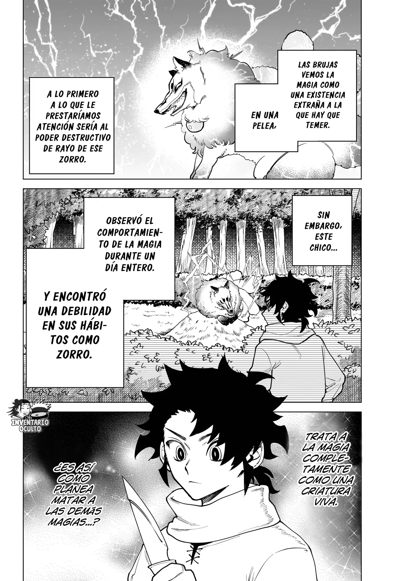 Madan no Ichi Capitulo 3: Zorro: Magia del Rayo página 18