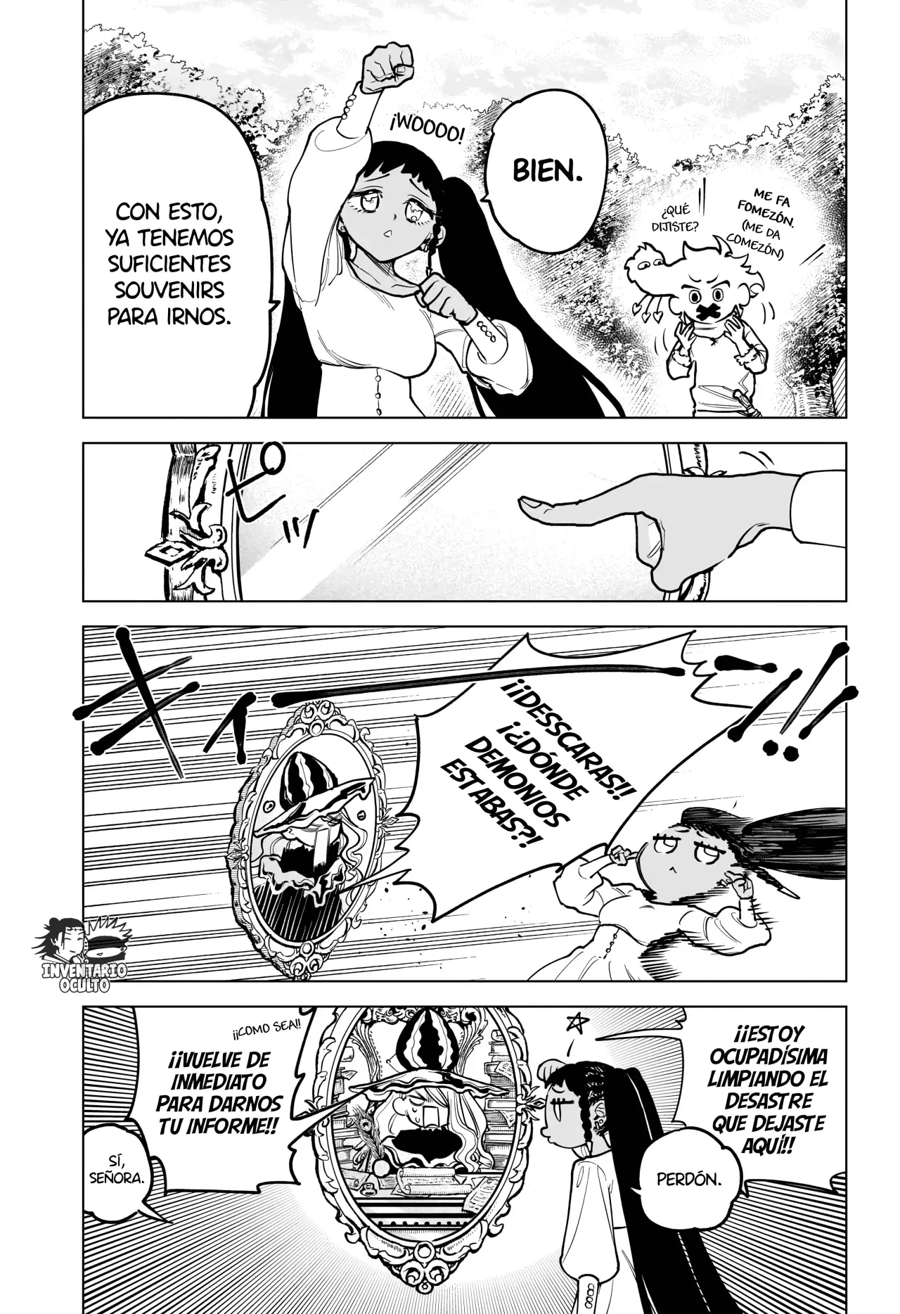 Madan no Ichi Capitulo 3: Zorro: Magia del Rayo página 21