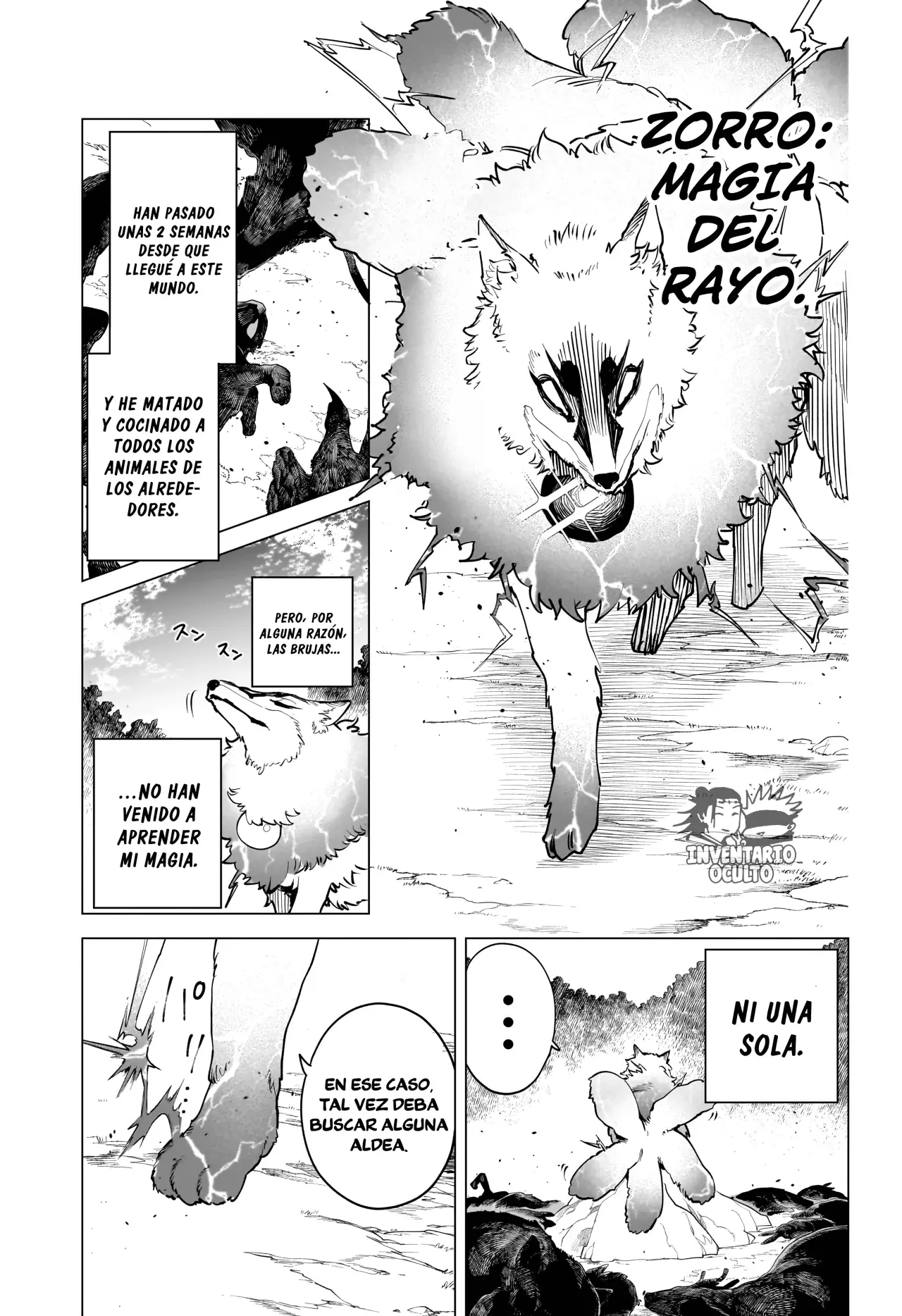 Madan no Ichi Capitulo 3: Zorro: Magia del Rayo página 4