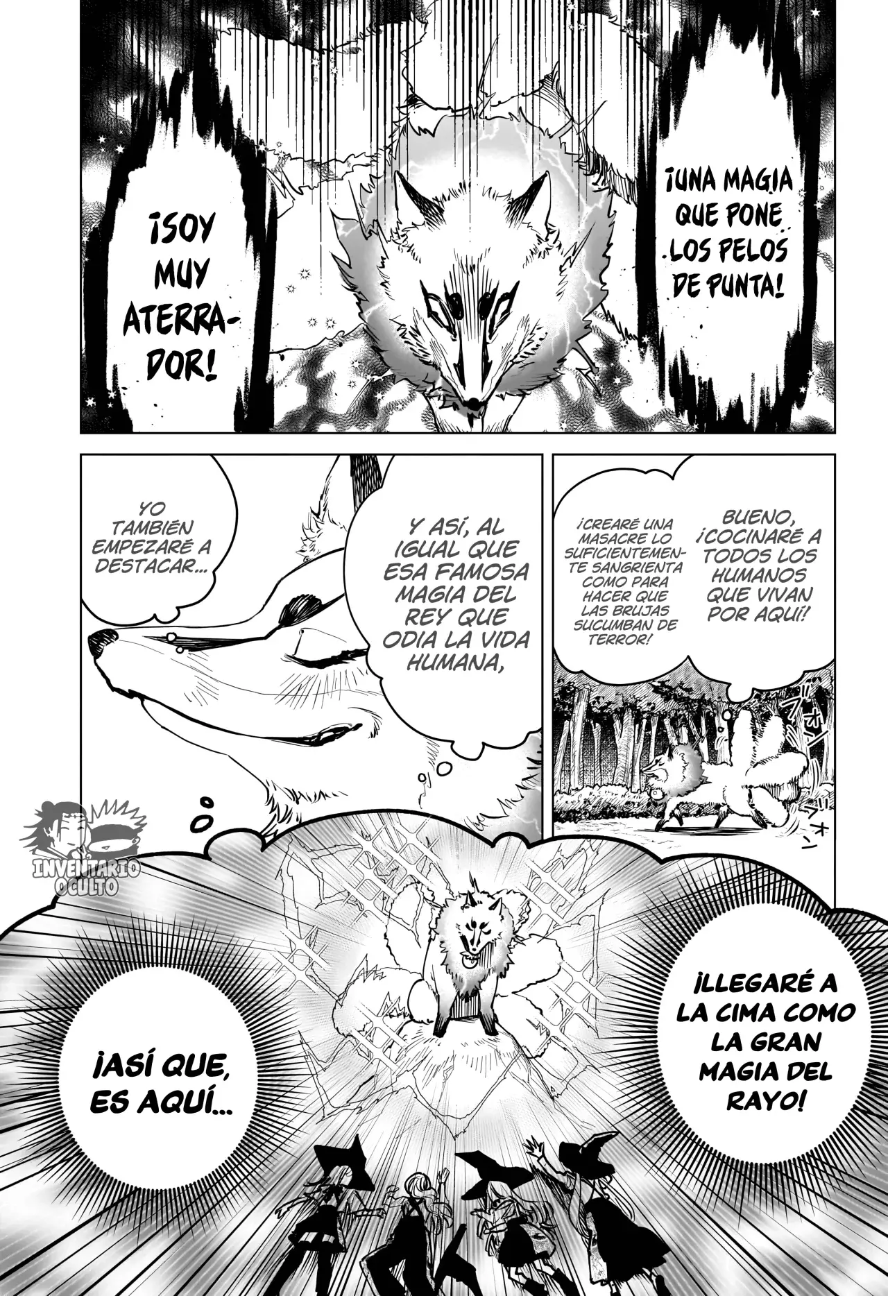 Madan no Ichi Capitulo 3: Zorro: Magia del Rayo página 6