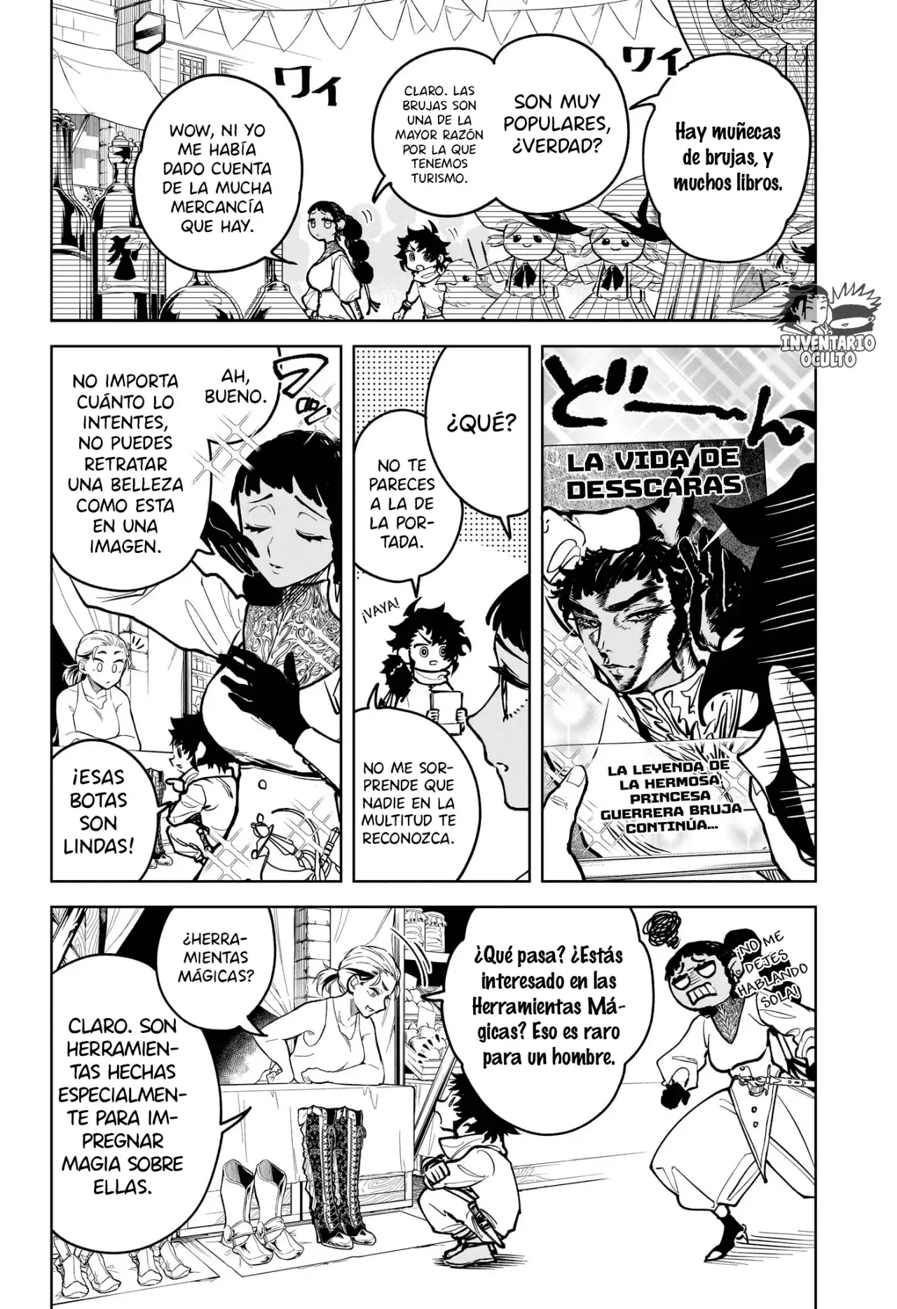 Madan no Ichi Capitulo 4: Natalie, la Capital página 5