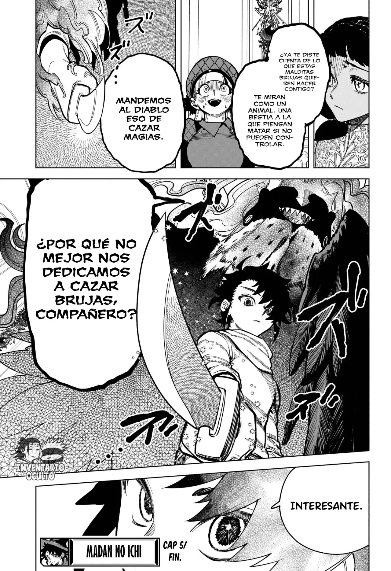 Madan no Ichi Capitulo 5: Shirabedonna, la Bruja Analítica página 18