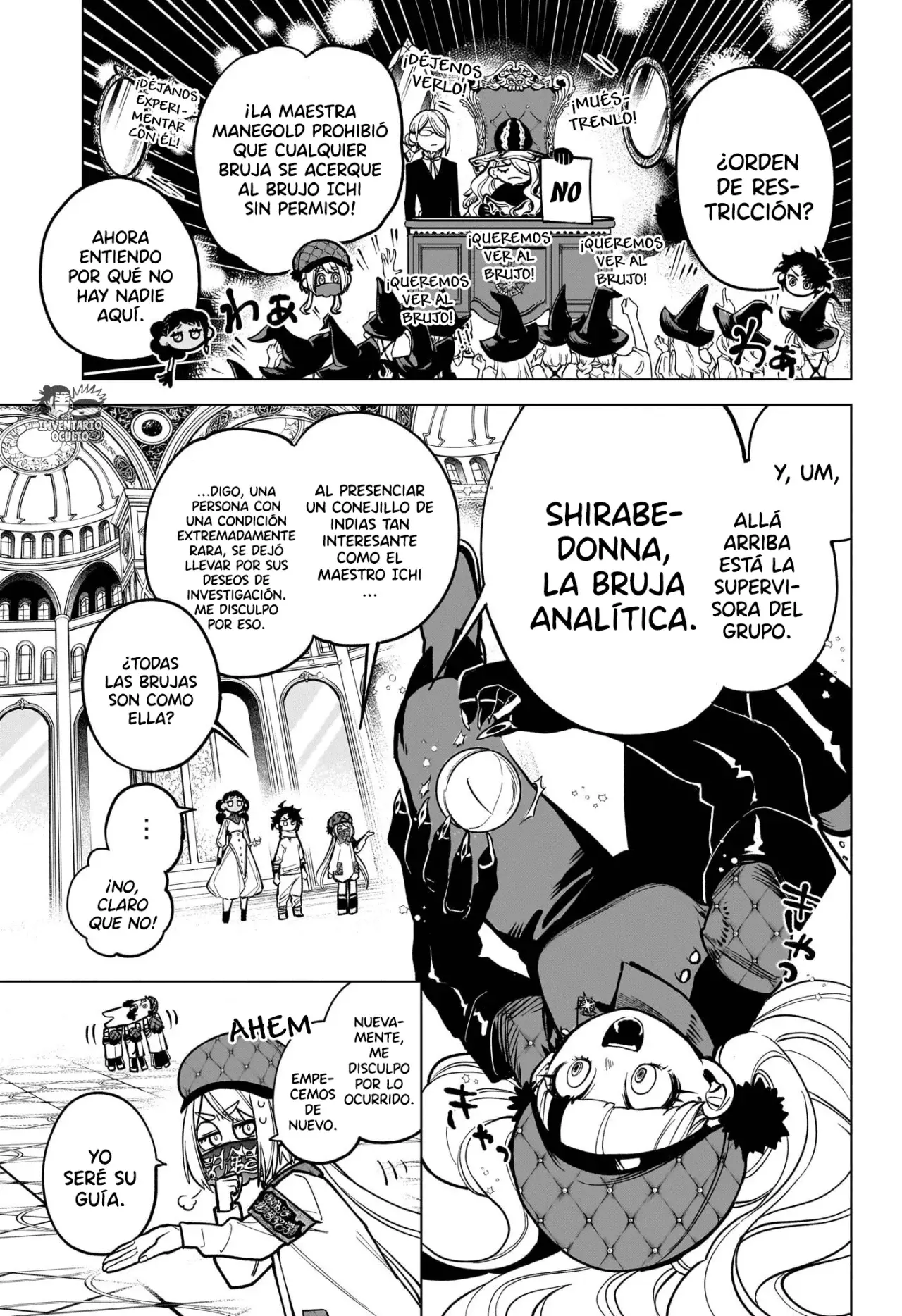 Madan no Ichi Capitulo 5: Shirabedonna, la Bruja Analítica página 8