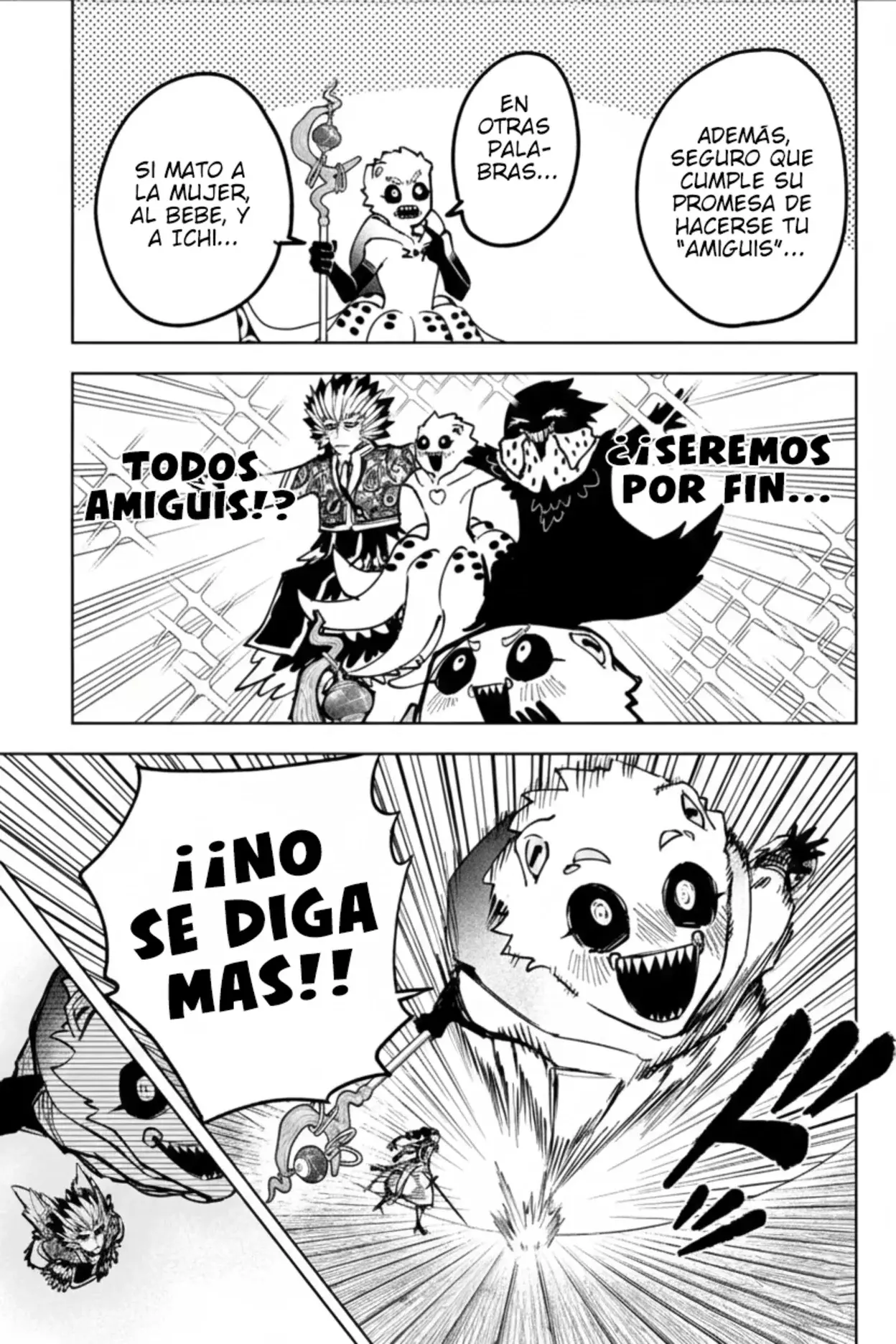 Madan no Ichi Capitulo 61: Punto debil página 10