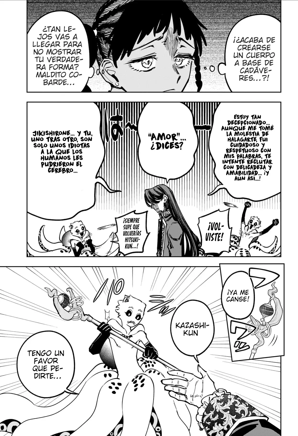 Madan no Ichi Capitulo 61: Punto debil página 8