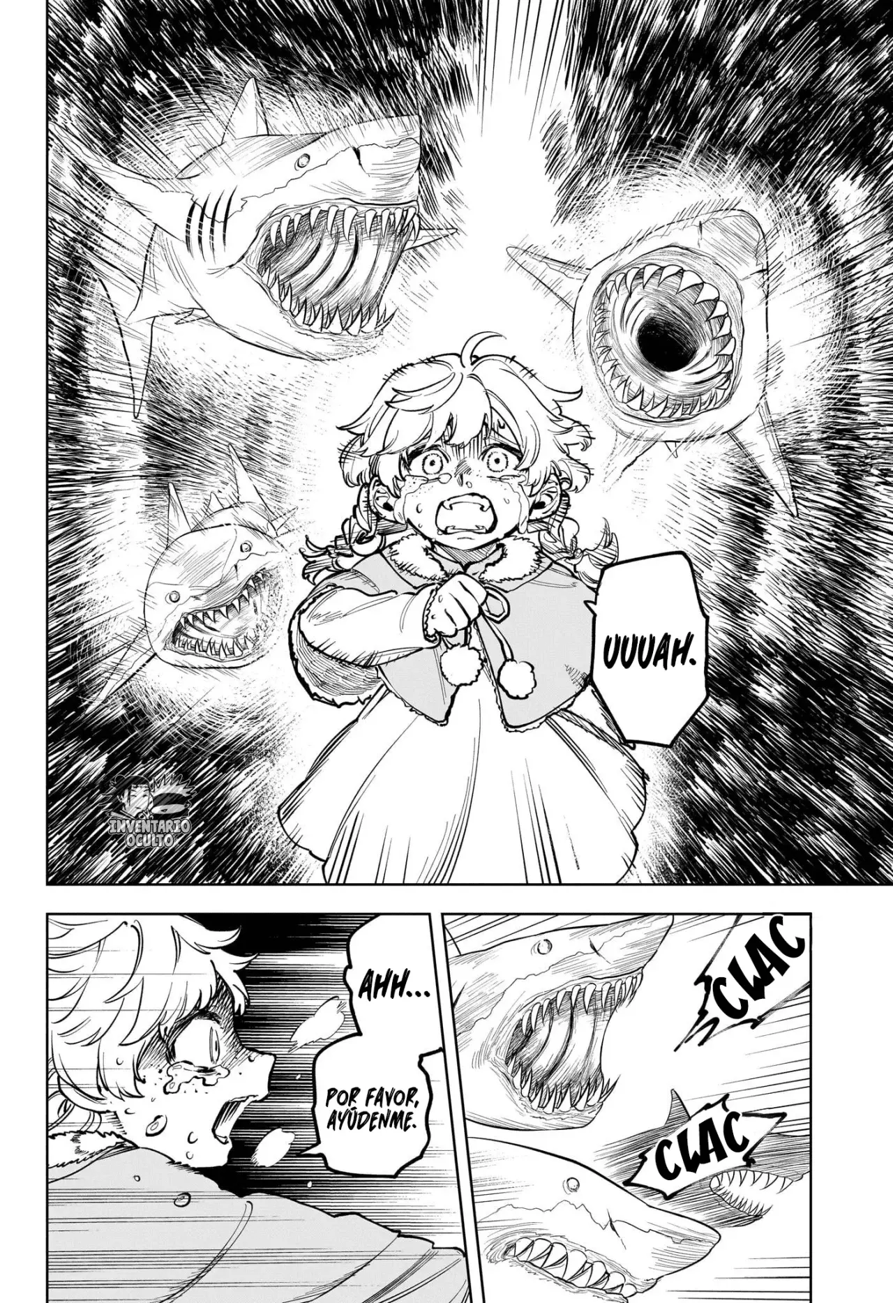 Madan no Ichi Capitulo 7: La Magia del Tiburón de Hielo, Parte 1 página 17