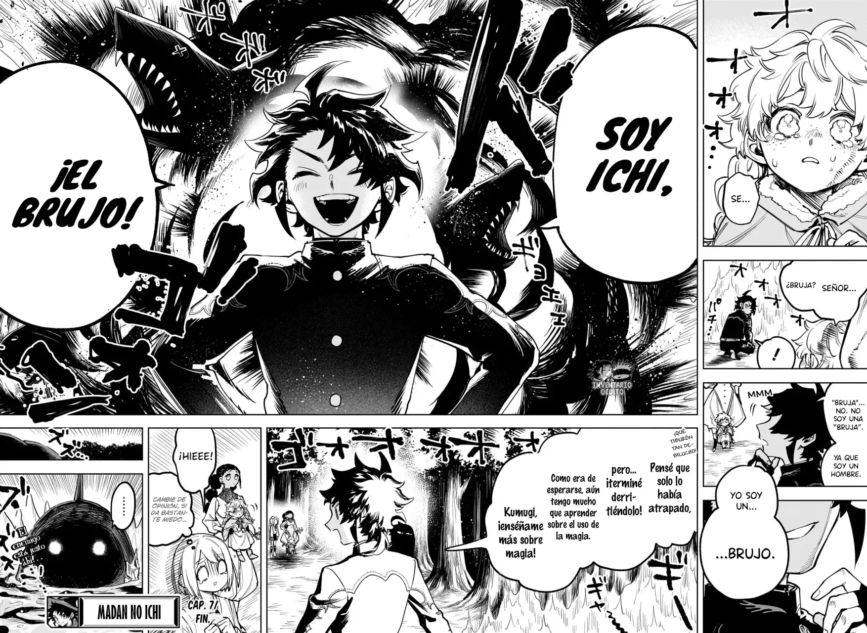 Madan no Ichi Capitulo 7: La Magia del Tiburón de Hielo, Parte 1 página 20