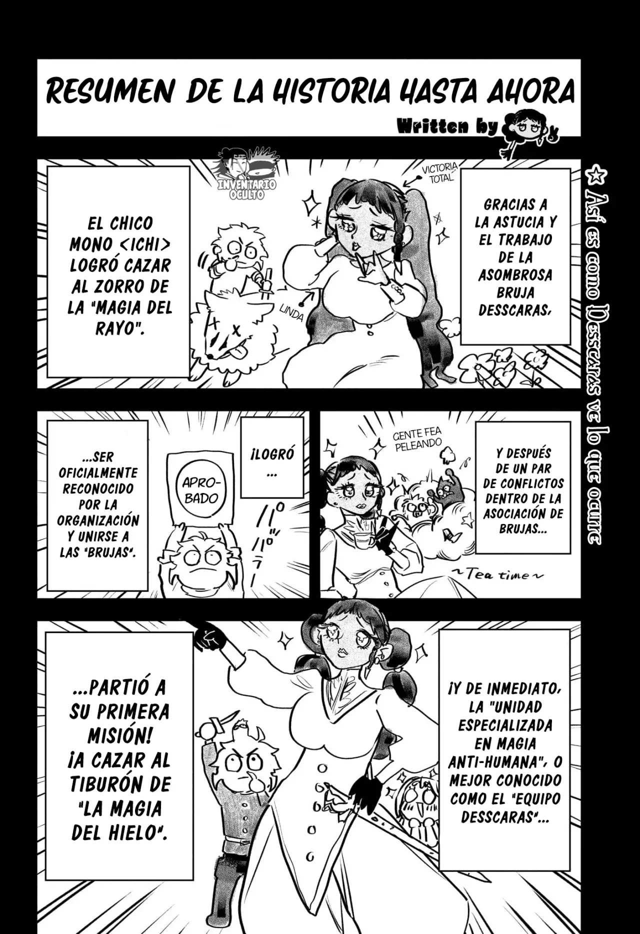Madan no Ichi Capitulo 7: La Magia del Tiburón de Hielo, Parte 1 página 3
