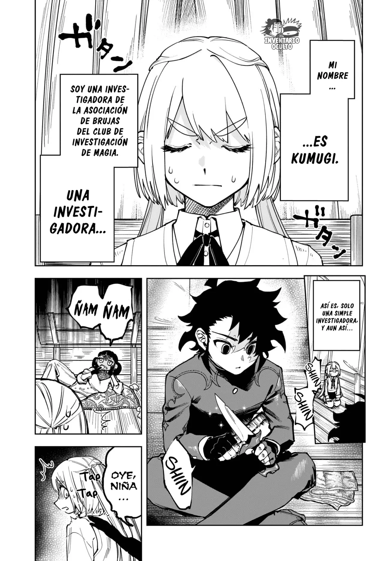 Madan no Ichi Capitulo 7: La Magia del Tiburón de Hielo, Parte 1 página 4