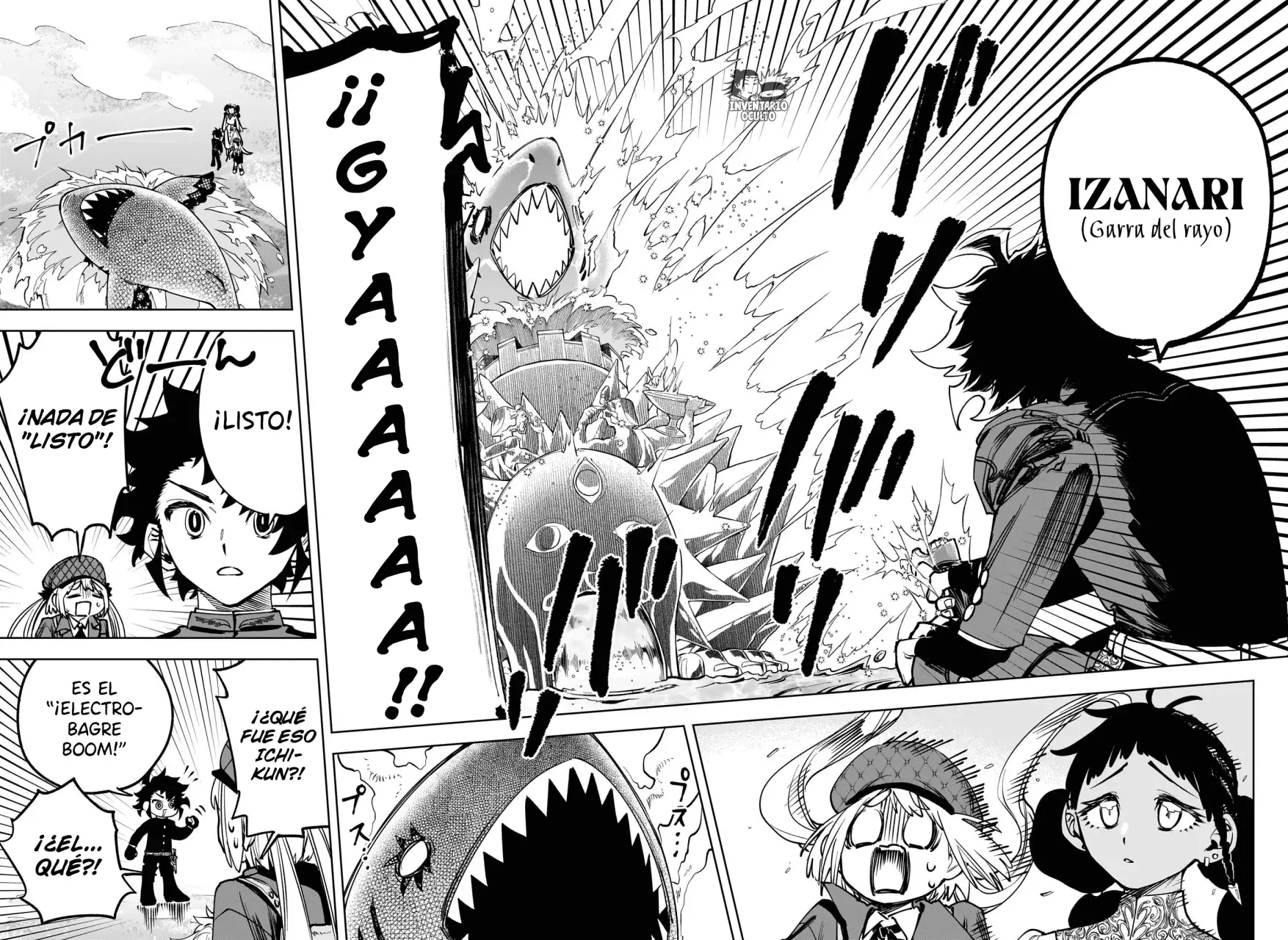 Madan no Ichi Capitulo 8: La Magia del Tiburón de Hielo, Parte 2 página 14