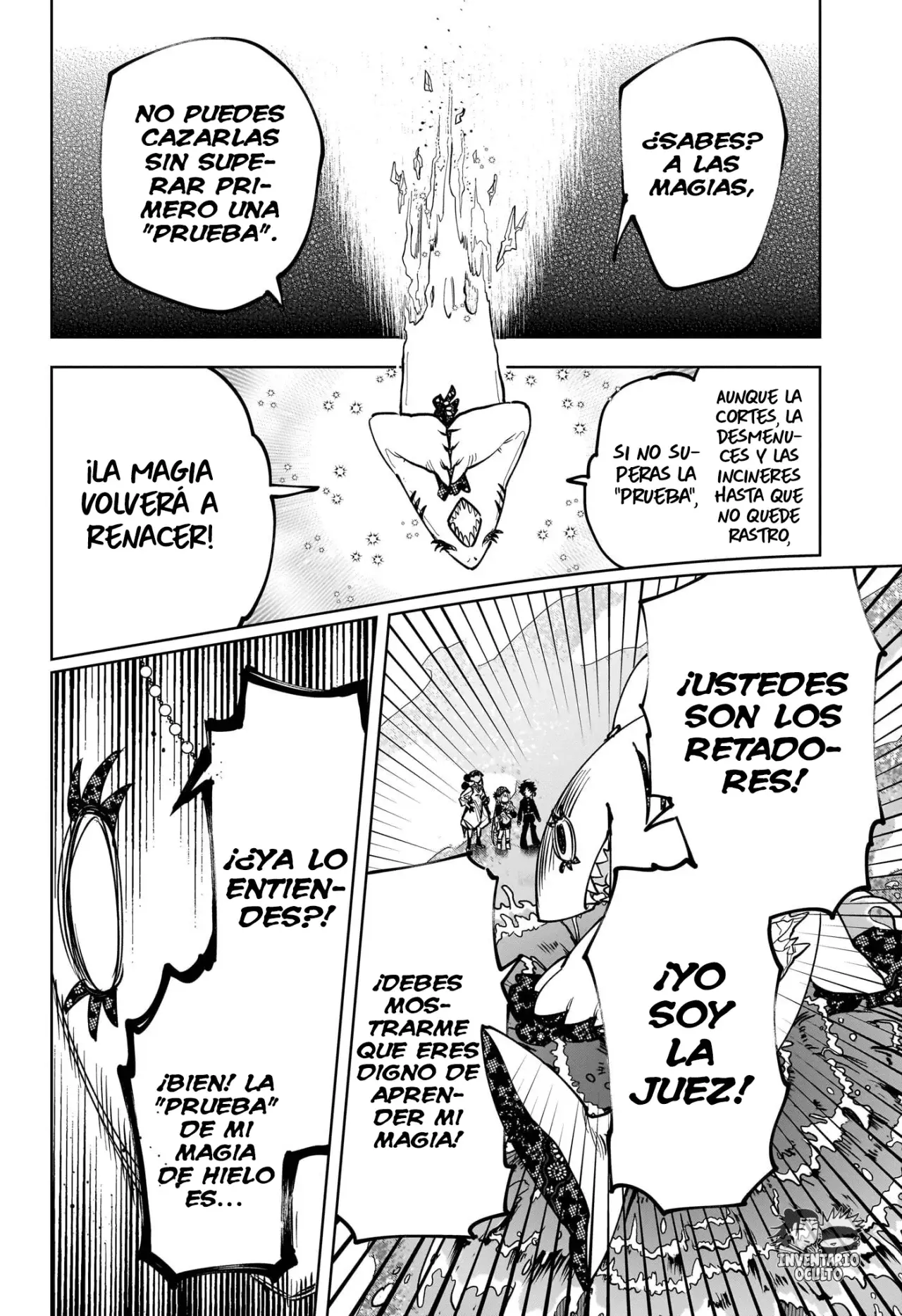 Madan no Ichi Capitulo 8: La Magia del Tiburón de Hielo, Parte 2 página 17
