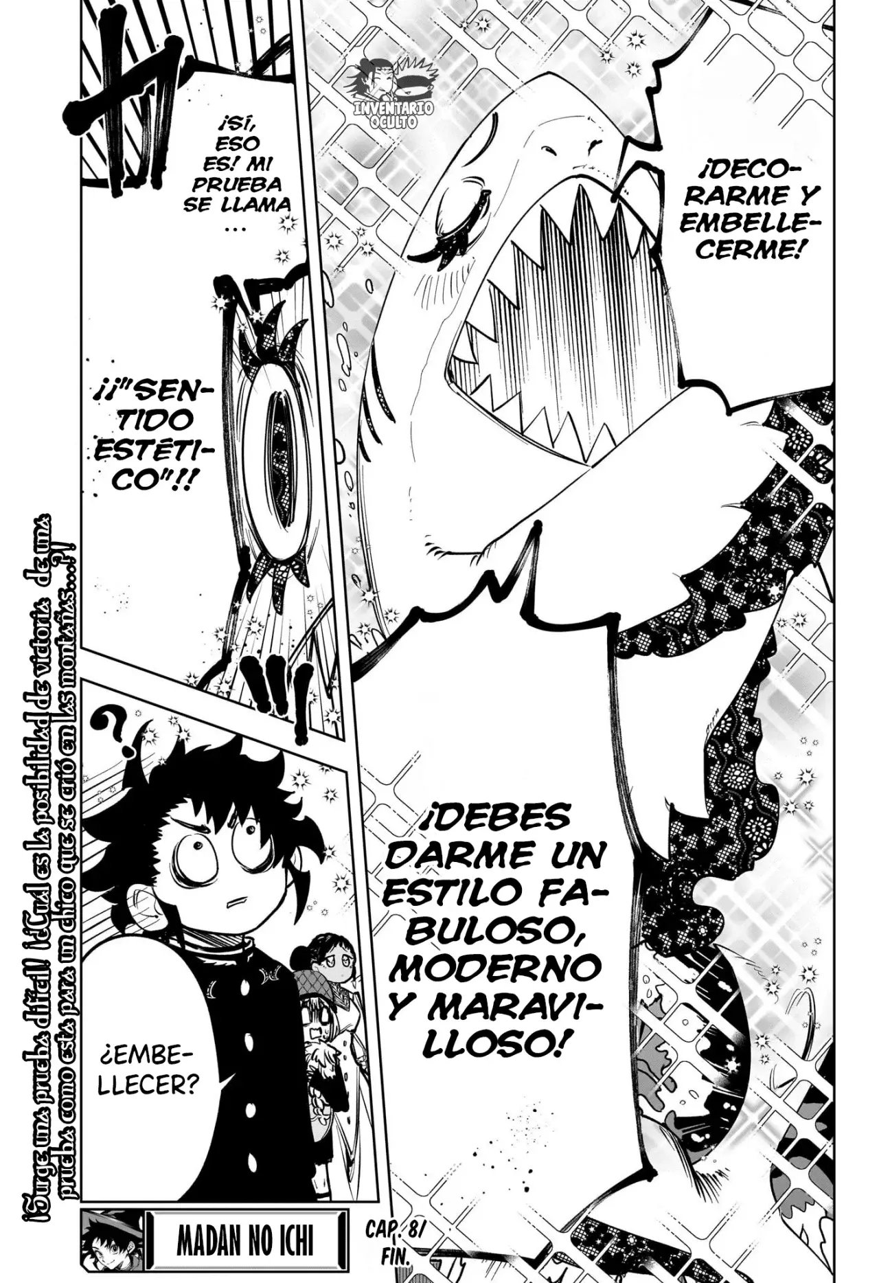 Madan no Ichi Capitulo 8: La Magia del Tiburón de Hielo, Parte 2 página 18