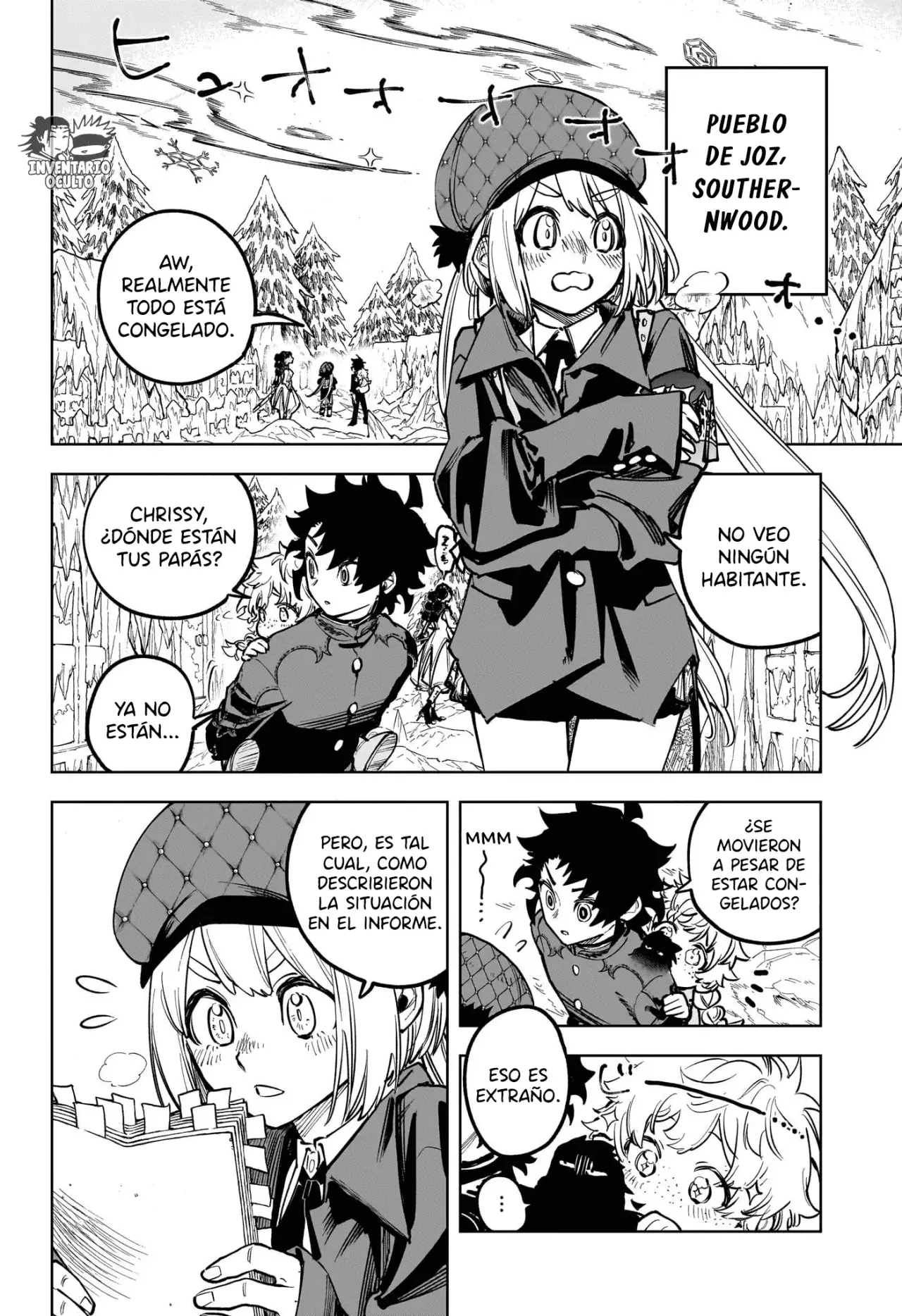Madan no Ichi Capitulo 8: La Magia del Tiburón de Hielo, Parte 2 página 3