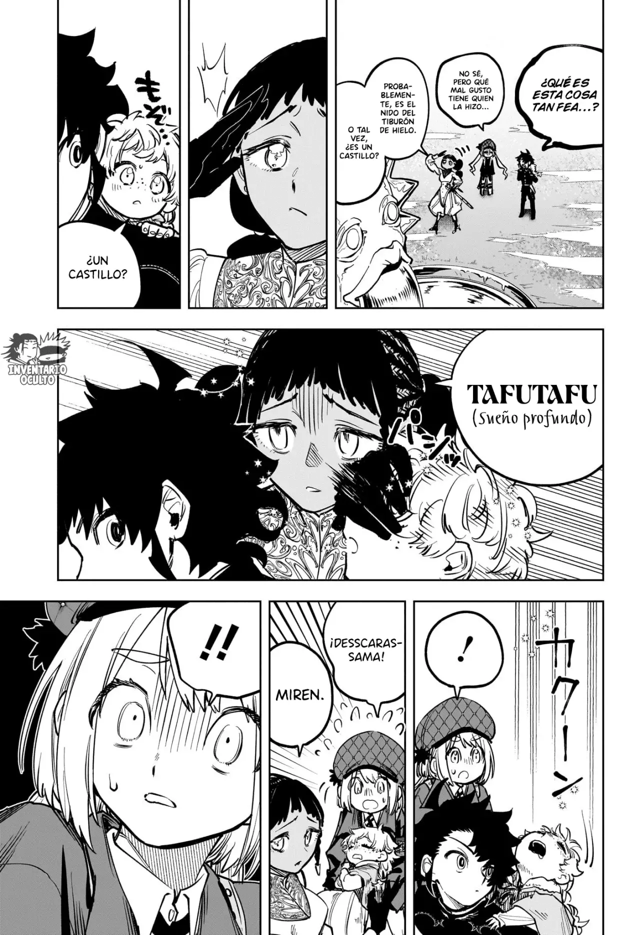 Madan no Ichi Capitulo 8: La Magia del Tiburón de Hielo, Parte 2 página 6