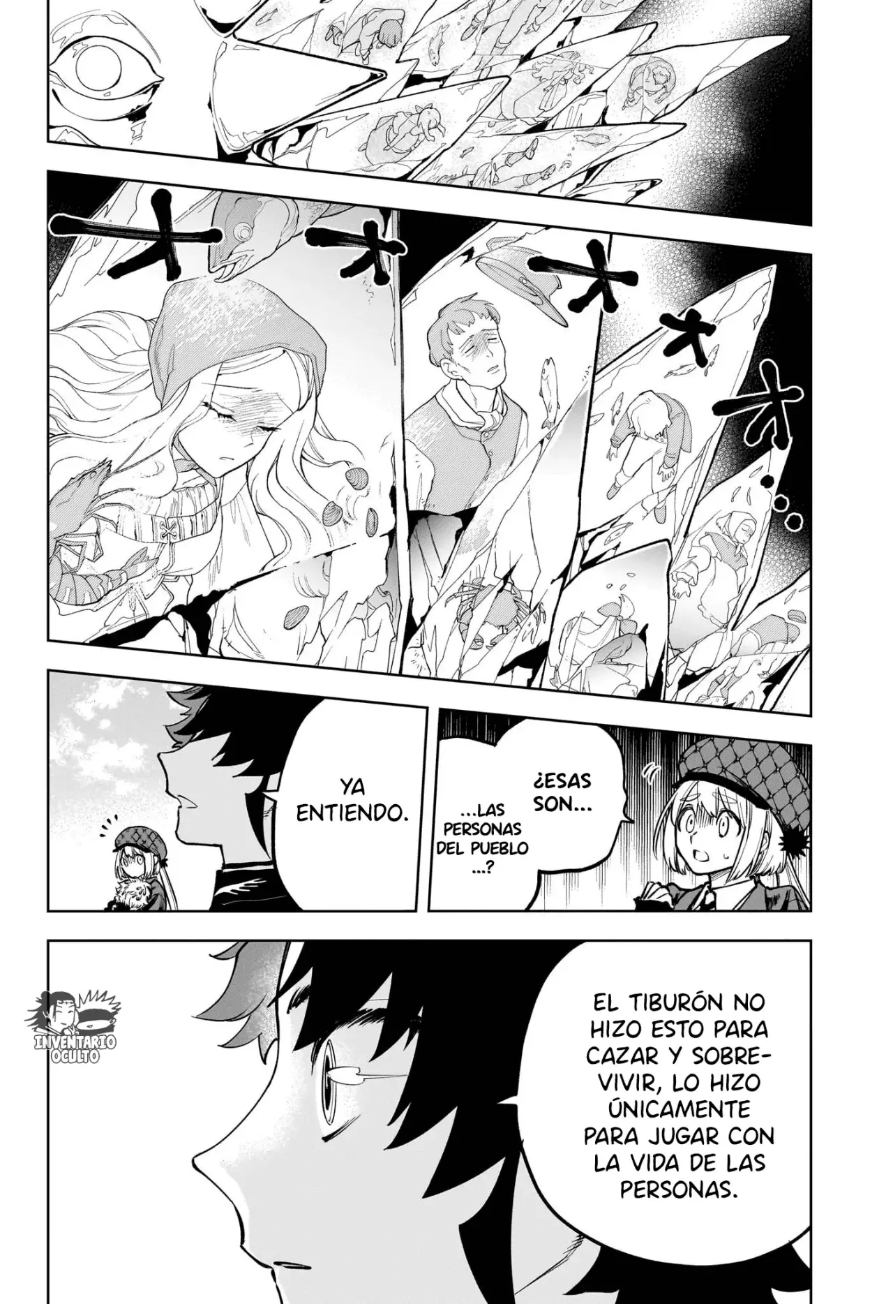 Madan no Ichi Capitulo 8: La Magia del Tiburón de Hielo, Parte 2 página 7