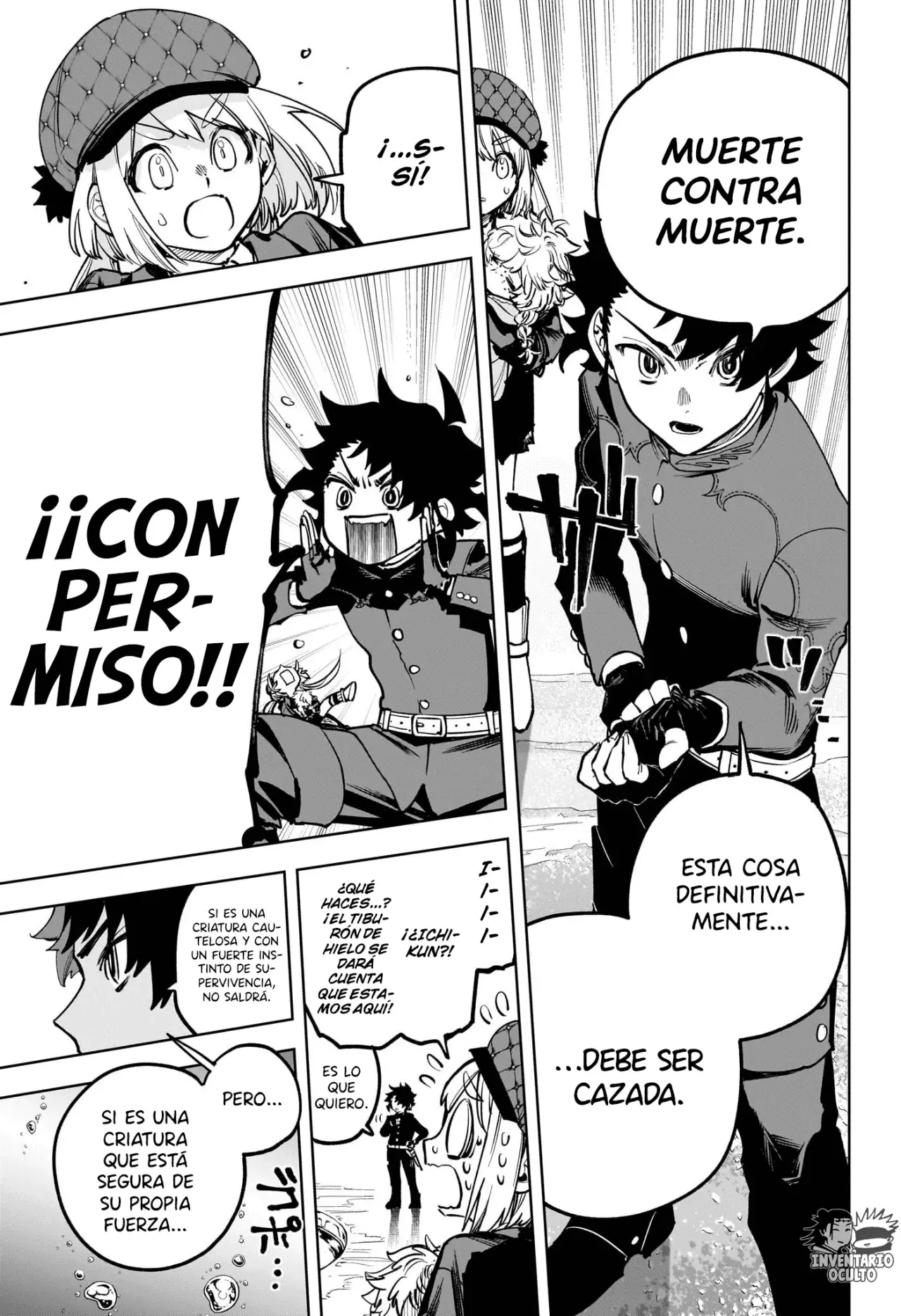 Madan no Ichi Capitulo 8: La Magia del Tiburón de Hielo, Parte 2 página 8