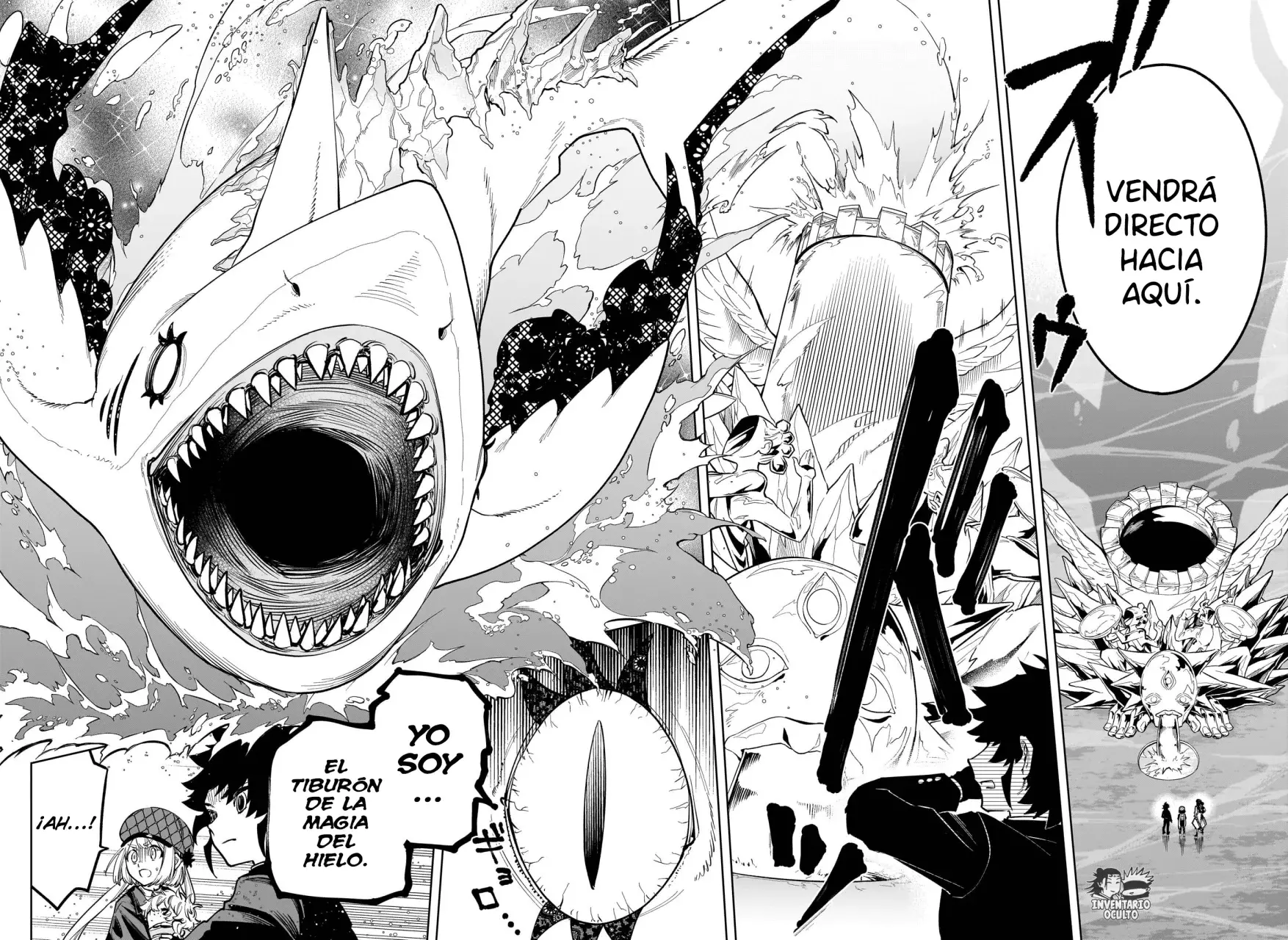 Madan no Ichi Capitulo 8: La Magia del Tiburón de Hielo, Parte 2 página 9