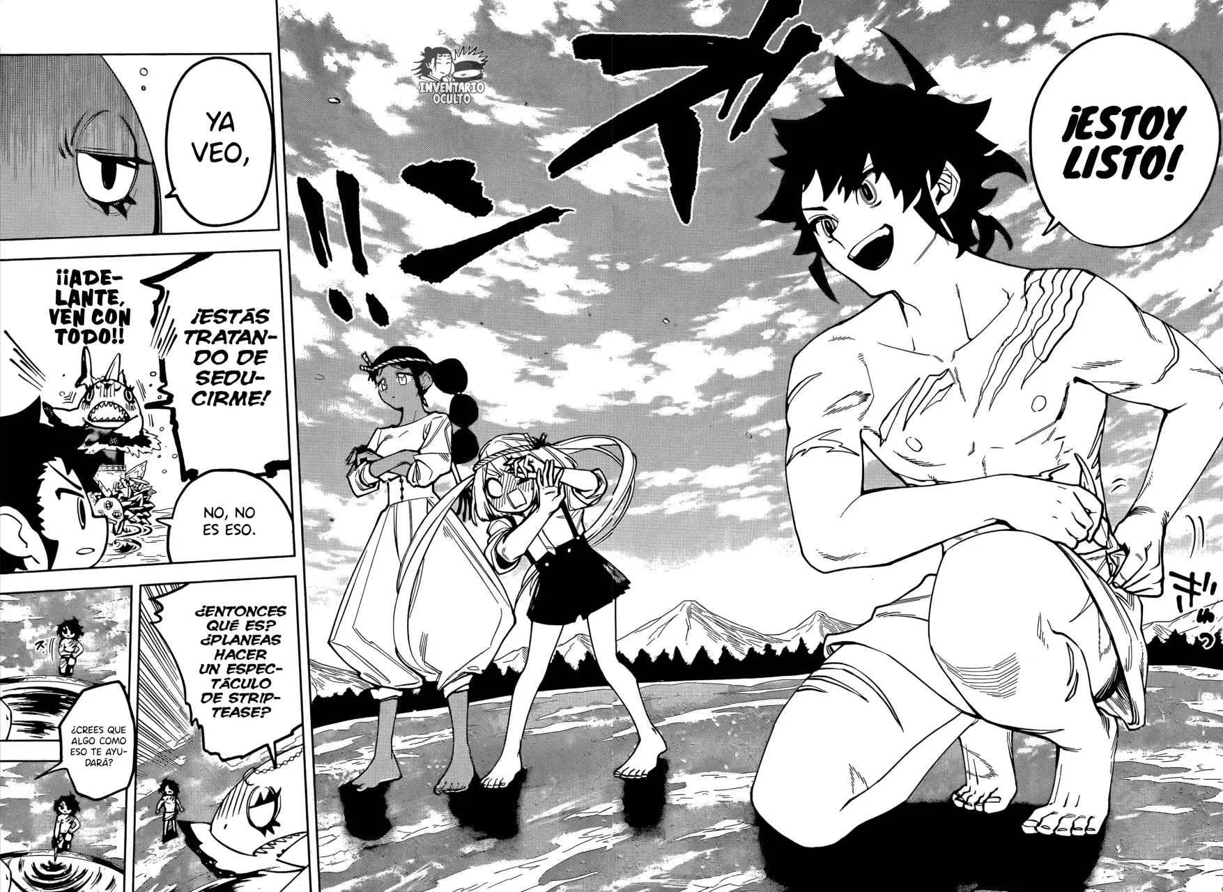 Madan no Ichi Capitulo 9: La Magia del Tiburón de Hielo, Parte 3 página 13