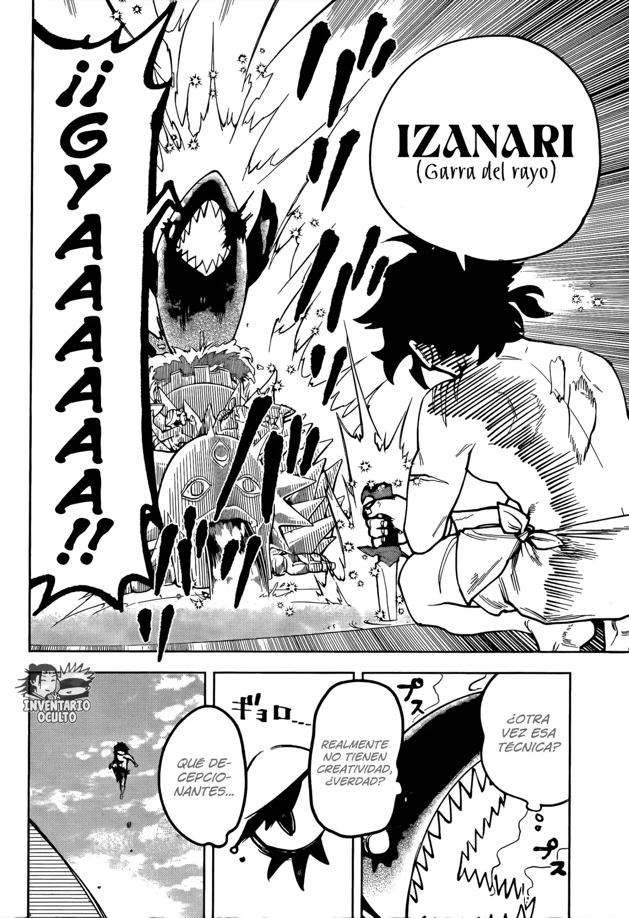 Madan no Ichi Capitulo 9: La Magia del Tiburón de Hielo, Parte 3 página 14