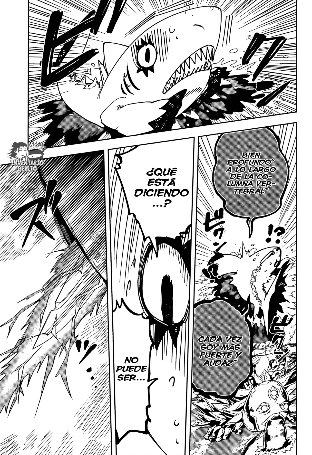 Madan no Ichi Capitulo 9: La Magia del Tiburón de Hielo, Parte 3 página 17