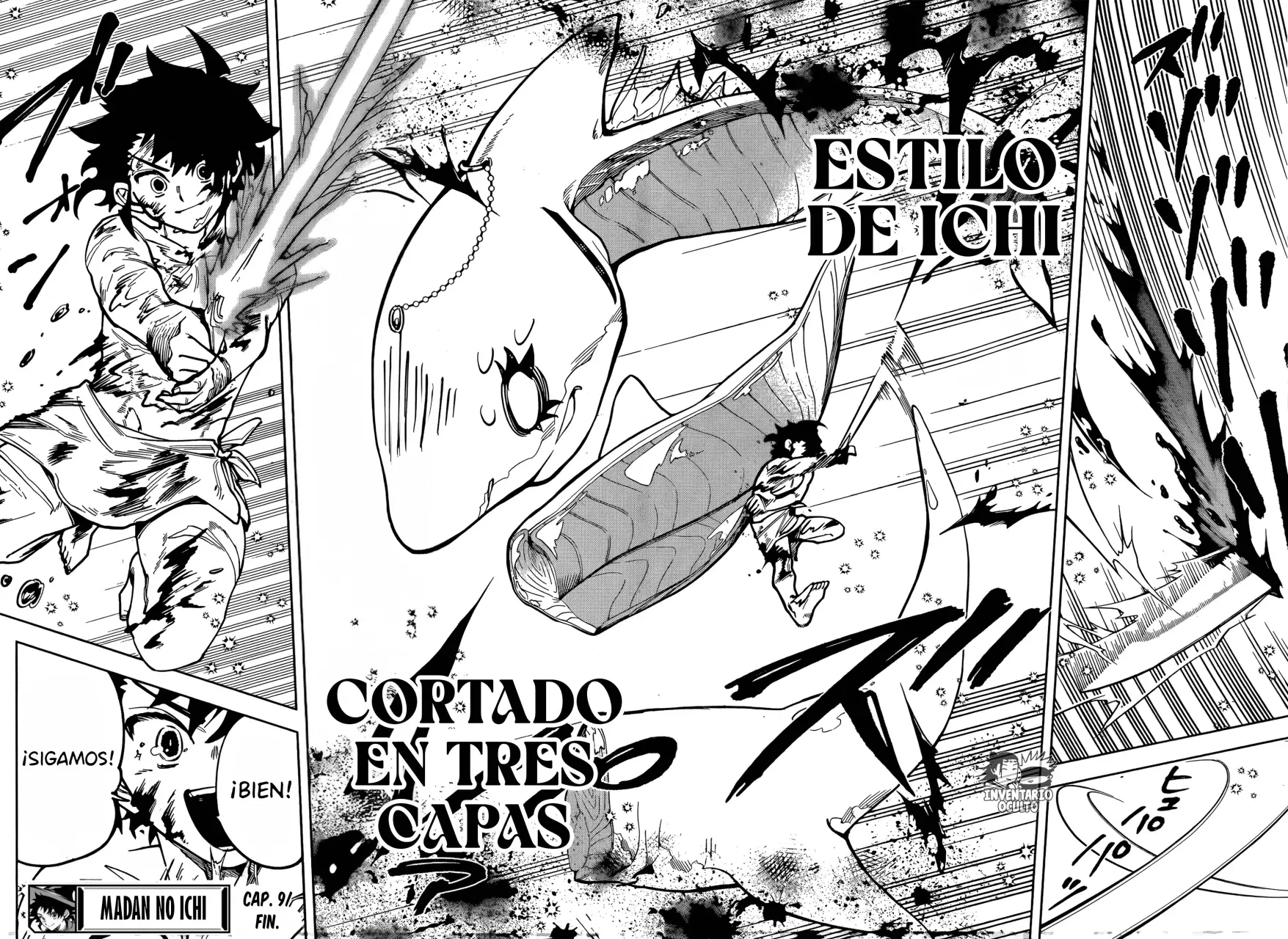 Madan no Ichi Capitulo 9: La Magia del Tiburón de Hielo, Parte 3 página 18