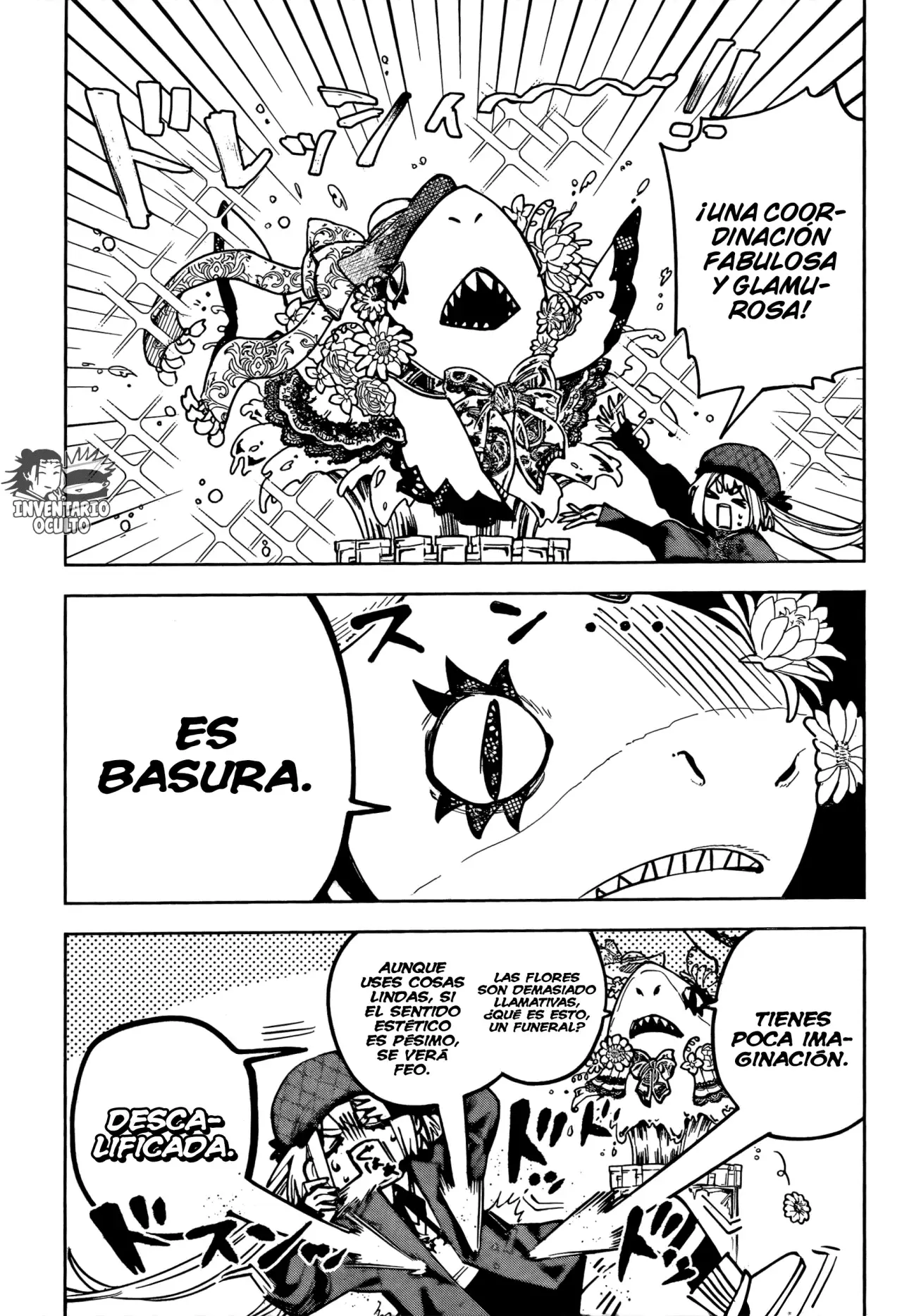 Madan no Ichi Capitulo 9: La Magia del Tiburón de Hielo, Parte 3 página 4