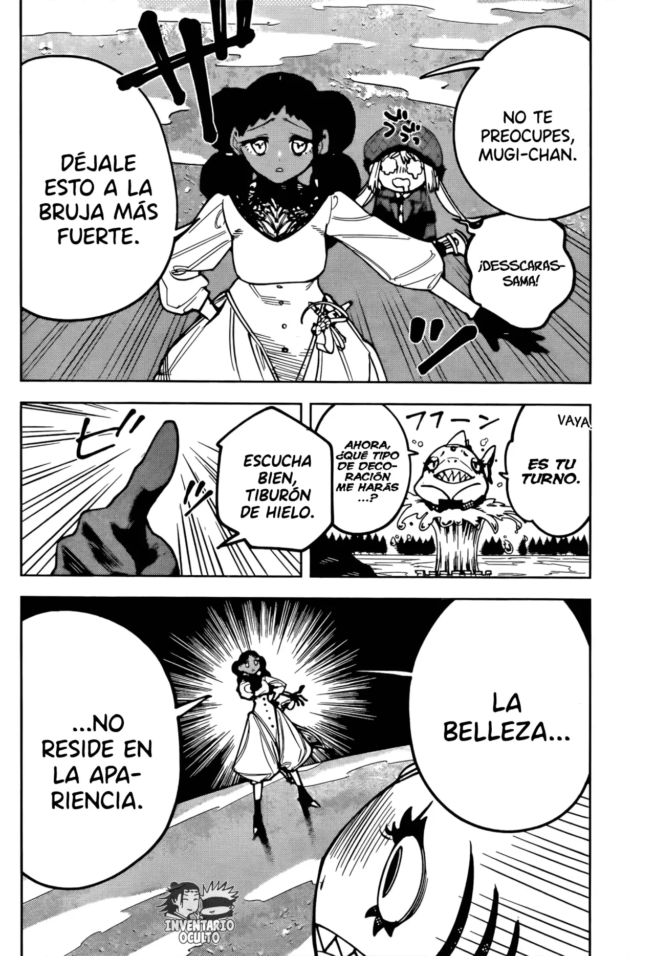 Madan no Ichi Capitulo 9: La Magia del Tiburón de Hielo, Parte 3 página 5
