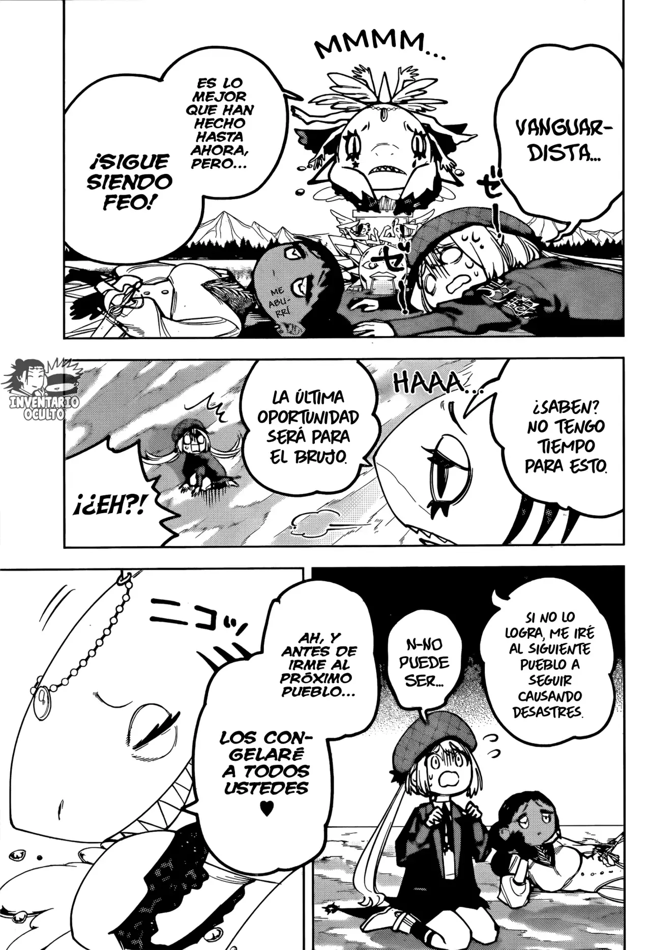 Madan no Ichi Capitulo 9: La Magia del Tiburón de Hielo, Parte 3 página 8
