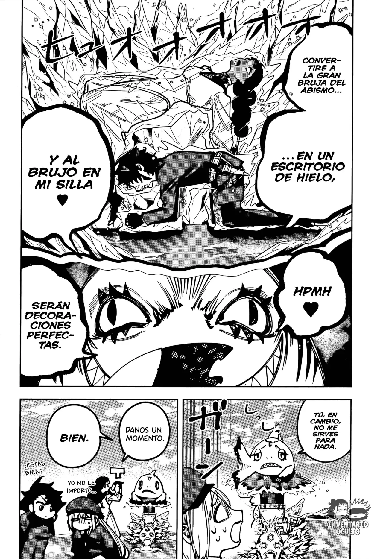 Madan no Ichi Capitulo 9: La Magia del Tiburón de Hielo, Parte 3 página 9