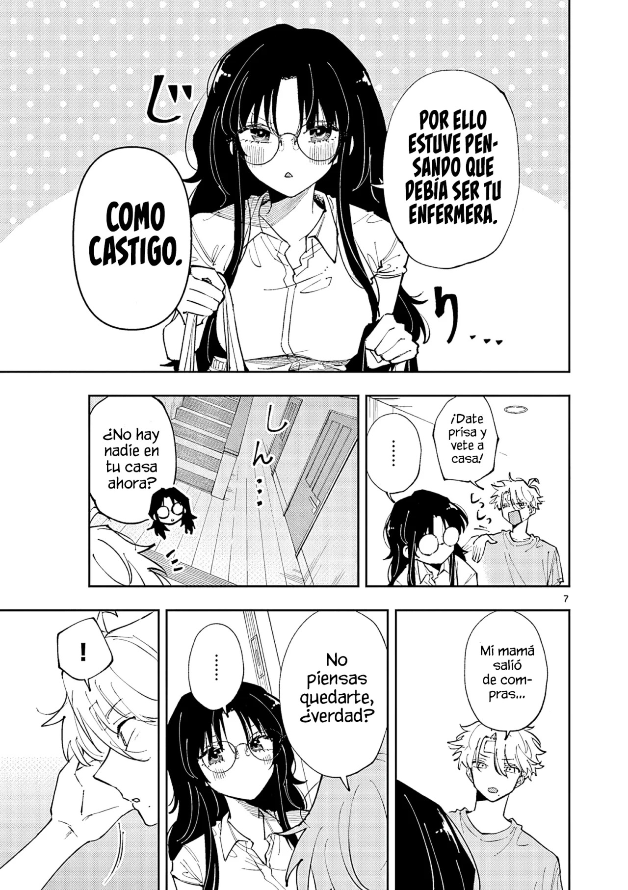 La Persona Que Se Sienta a Mi Lado Me Mira Con Ojos Pervertidos Capitulo 11: Visitante página 9