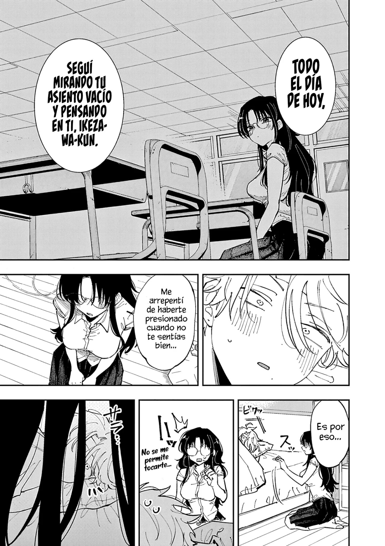 La Persona Que Se Sienta a Mi Lado Me Mira Con Ojos Pervertidos Capitulo 12: Expiación página 7