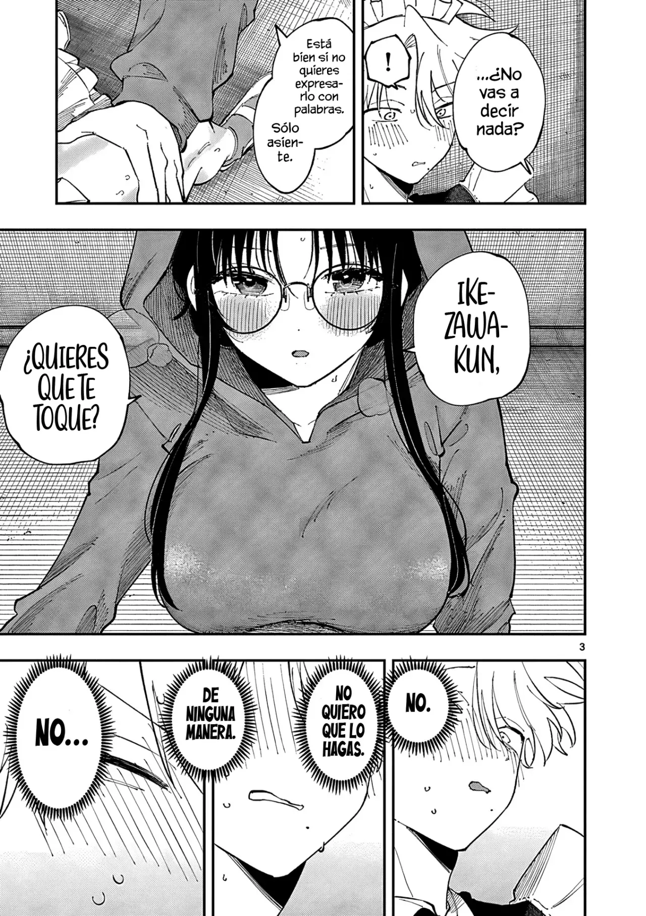 La Persona Que Se Sienta a Mi Lado Me Mira Con Ojos Pervertidos Capitulo 23: ¿Quieres que te toque? página 5