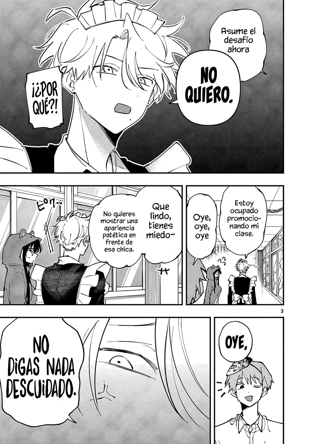 La Persona Que Se Sienta a Mi Lado Me Mira Con Ojos Pervertidos Capitulo 24: No tengo miedo en absoluto página 5