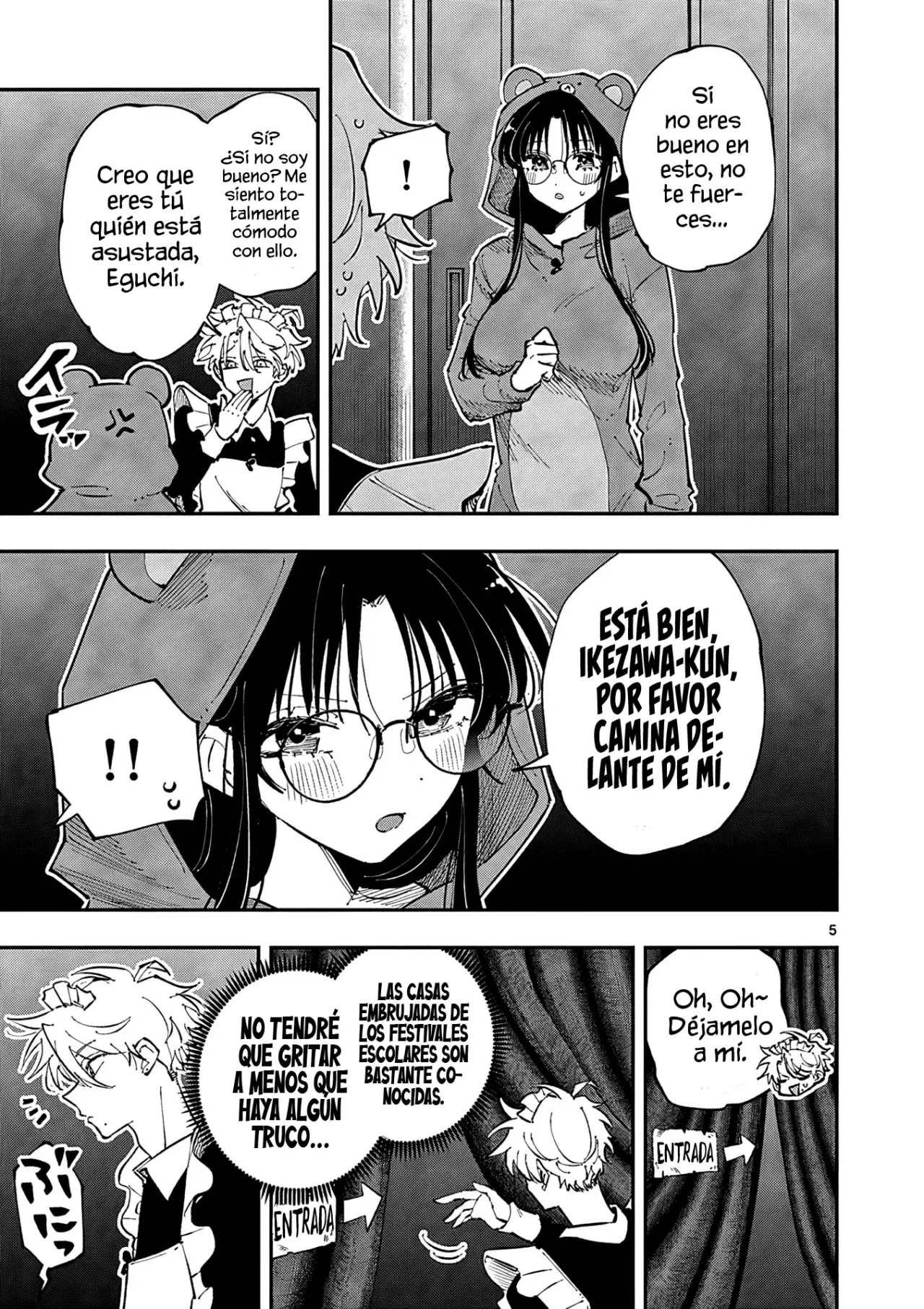La Persona Que Se Sienta a Mi Lado Me Mira Con Ojos Pervertidos Capitulo 24: No tengo miedo en absoluto página 7