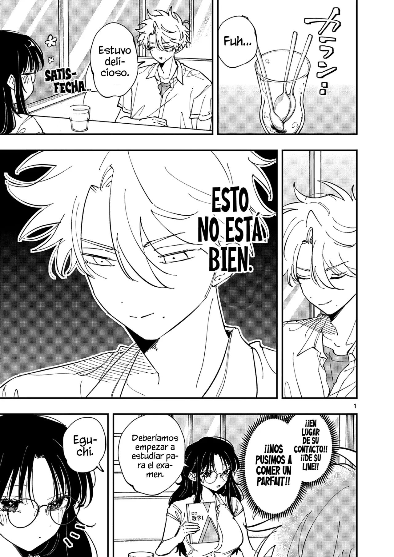 La Persona Que Se Sienta a Mi Lado Me Mira Con Ojos Pervertidos Capitulo 41: ¿No me lo quiere decir? página 3