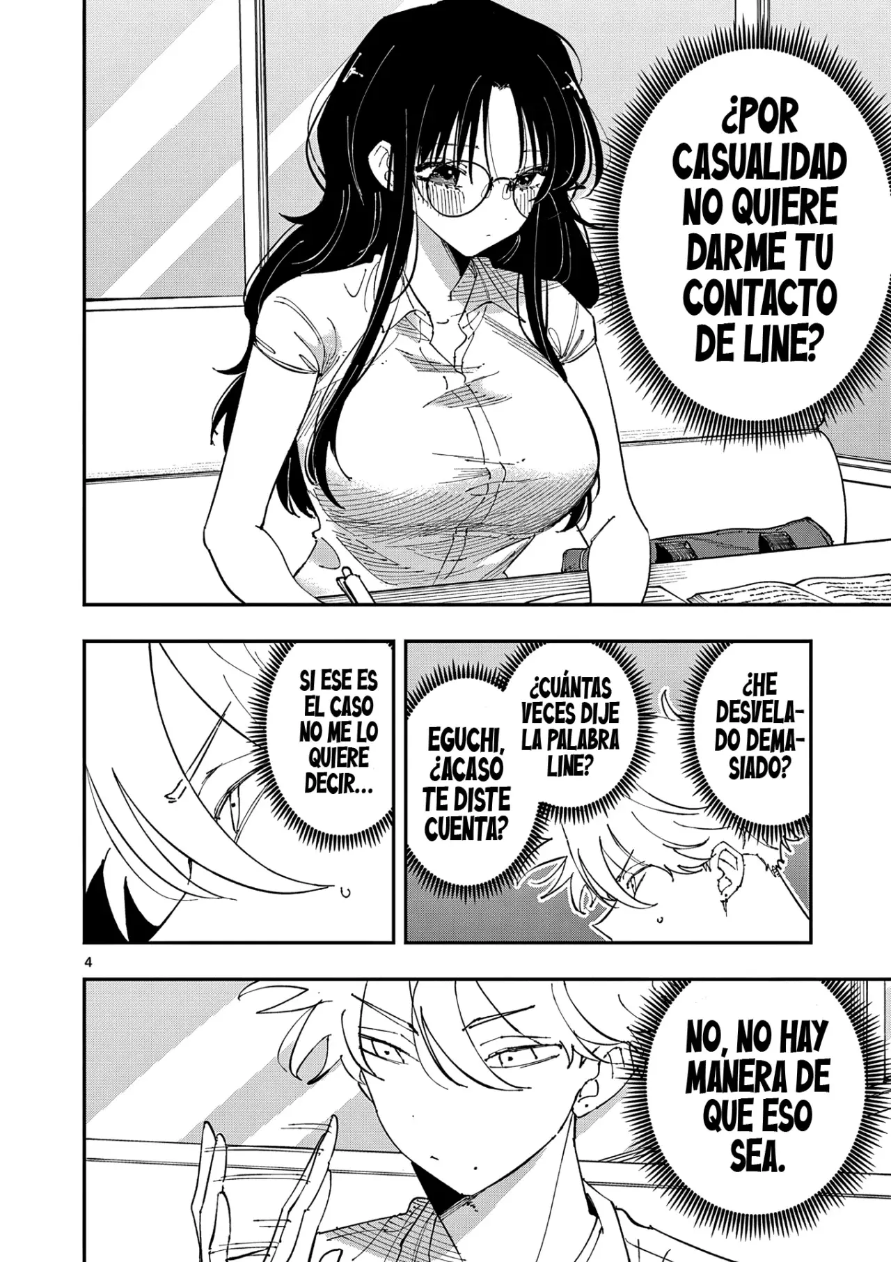 La Persona Que Se Sienta a Mi Lado Me Mira Con Ojos Pervertidos Capitulo 41: ¿No me lo quiere decir? página 6