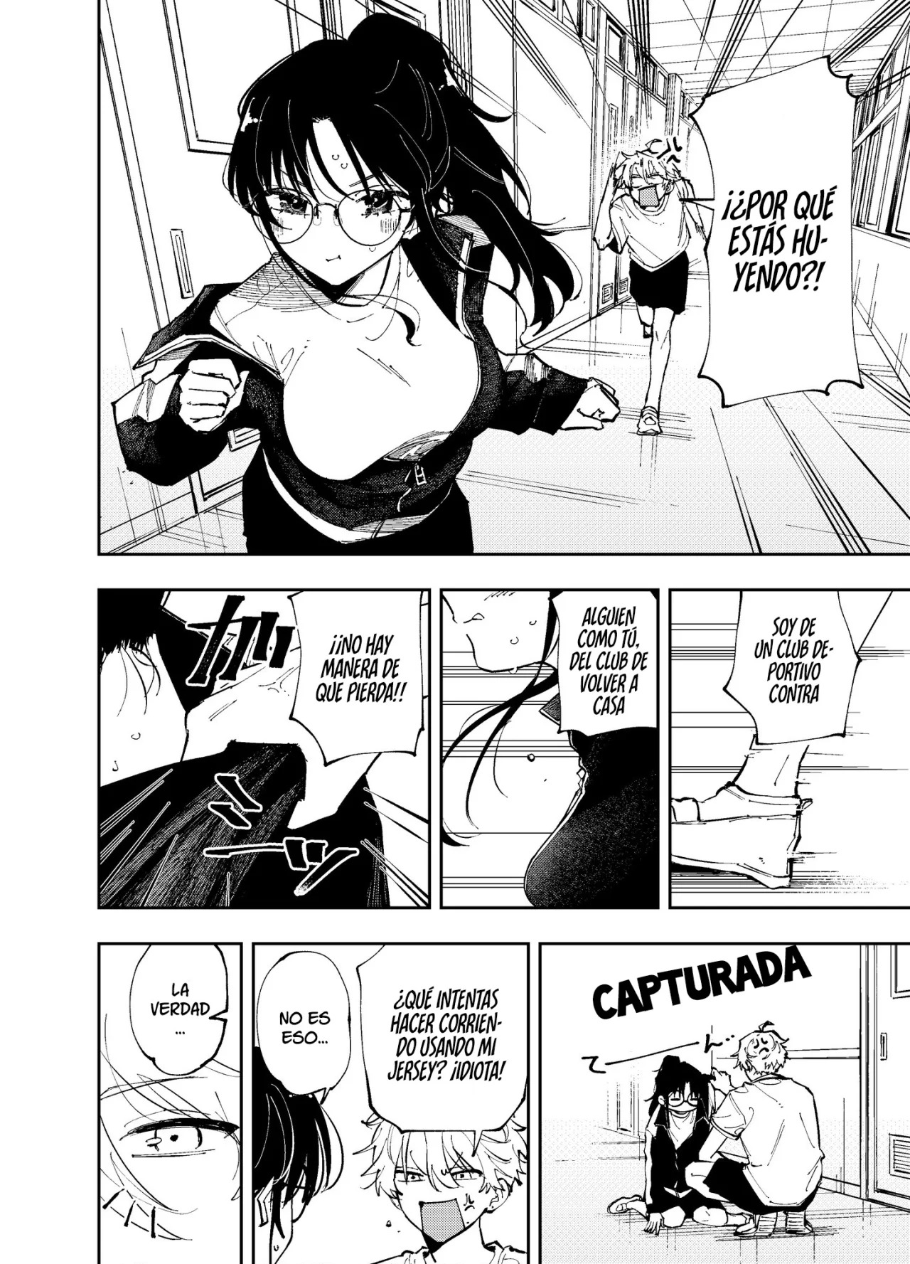 La Persona Que Se Sienta a Mi Lado Me Mira Con Ojos Pervertidos Capitulo 5: Sudor página 5