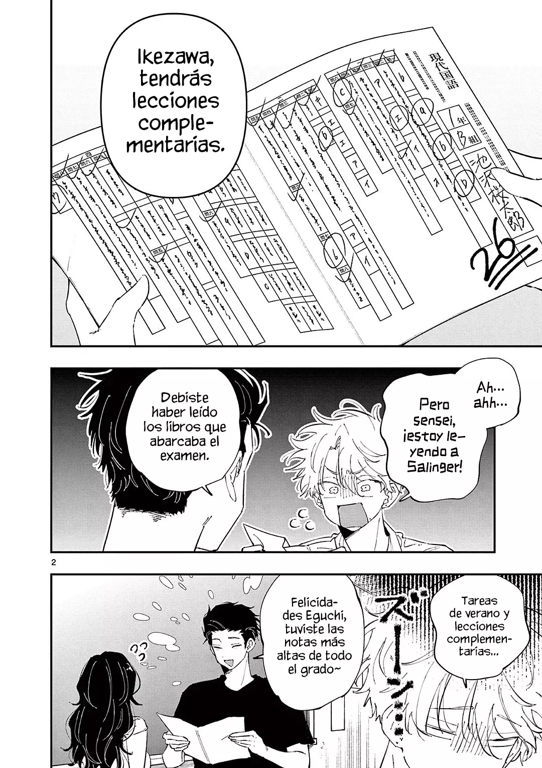 La Persona Que Se Sienta a Mi Lado Me Mira Con Ojos Pervertidos Capitulo 52: Comienzo favorable página 4