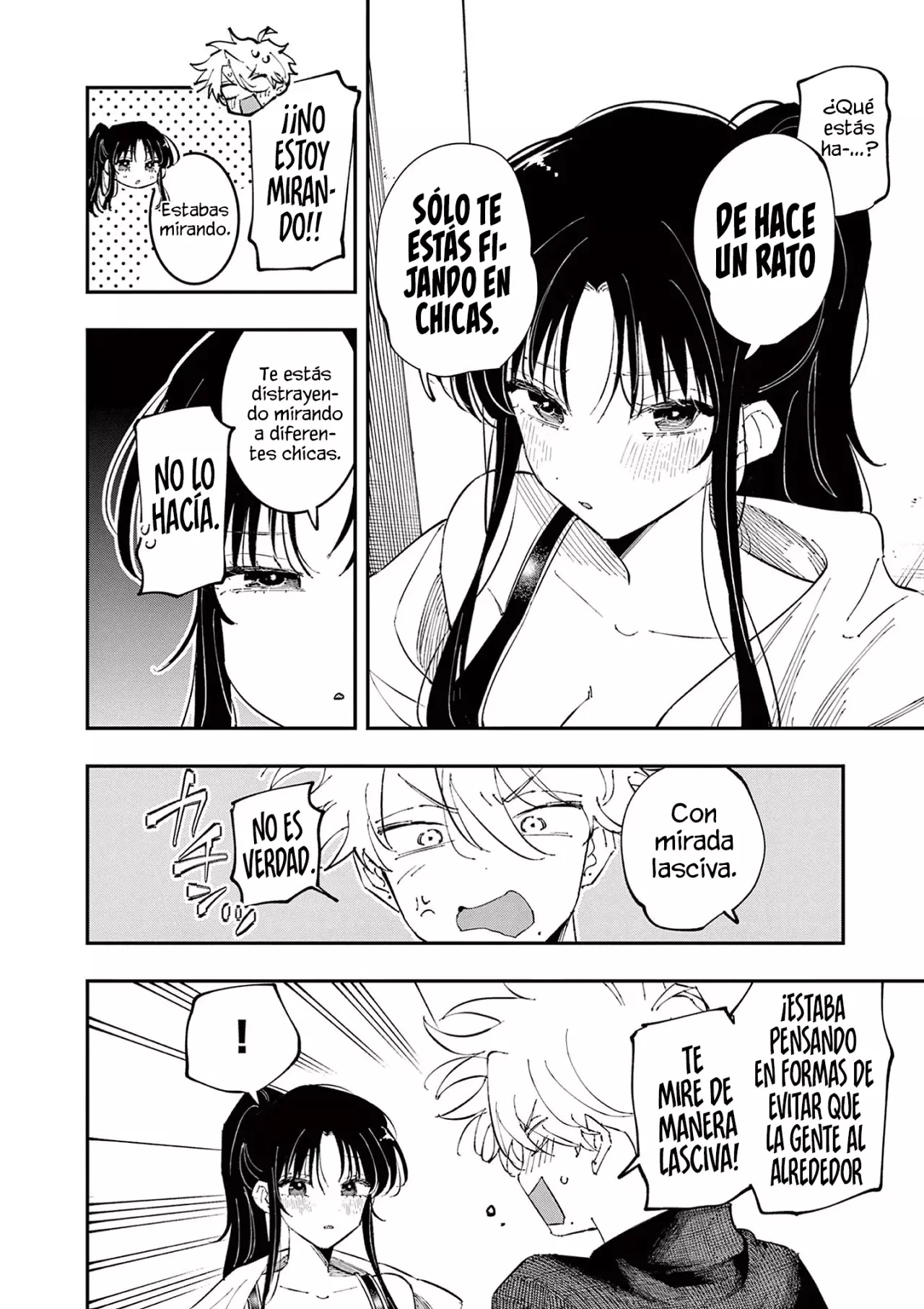 La Persona Que Se Sienta a Mi Lado Me Mira Con Ojos Pervertidos Capitulo 60: ¿Dónde miras? página 8