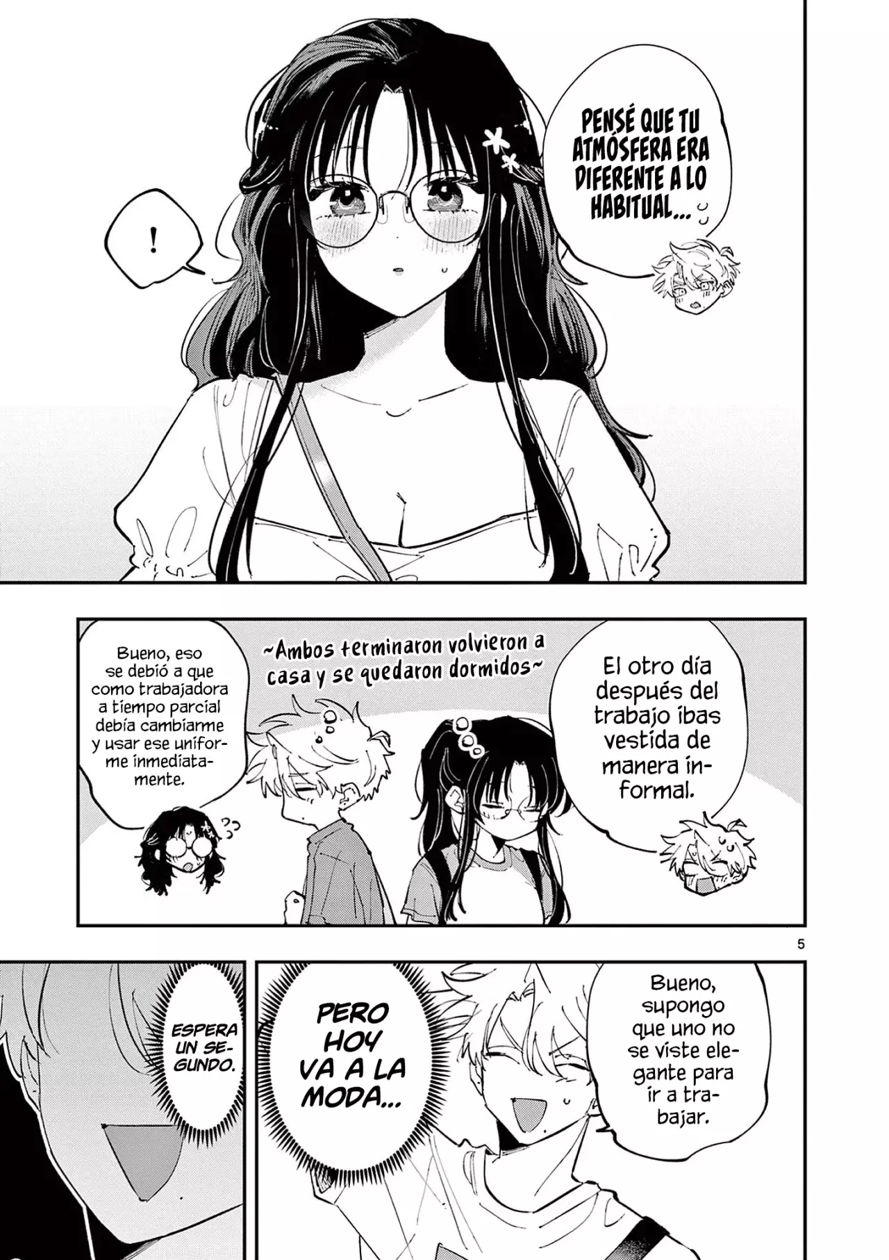 La Persona Que Se Sienta a Mi Lado Me Mira Con Ojos Pervertidos Capitulo 61: Algo diferente página 7