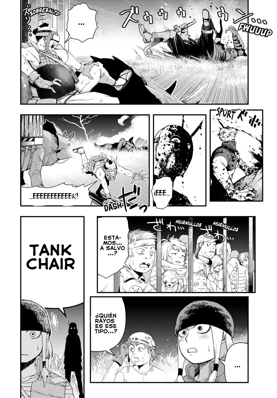 Tank Chair Capitulo 10: Target 10 página 21