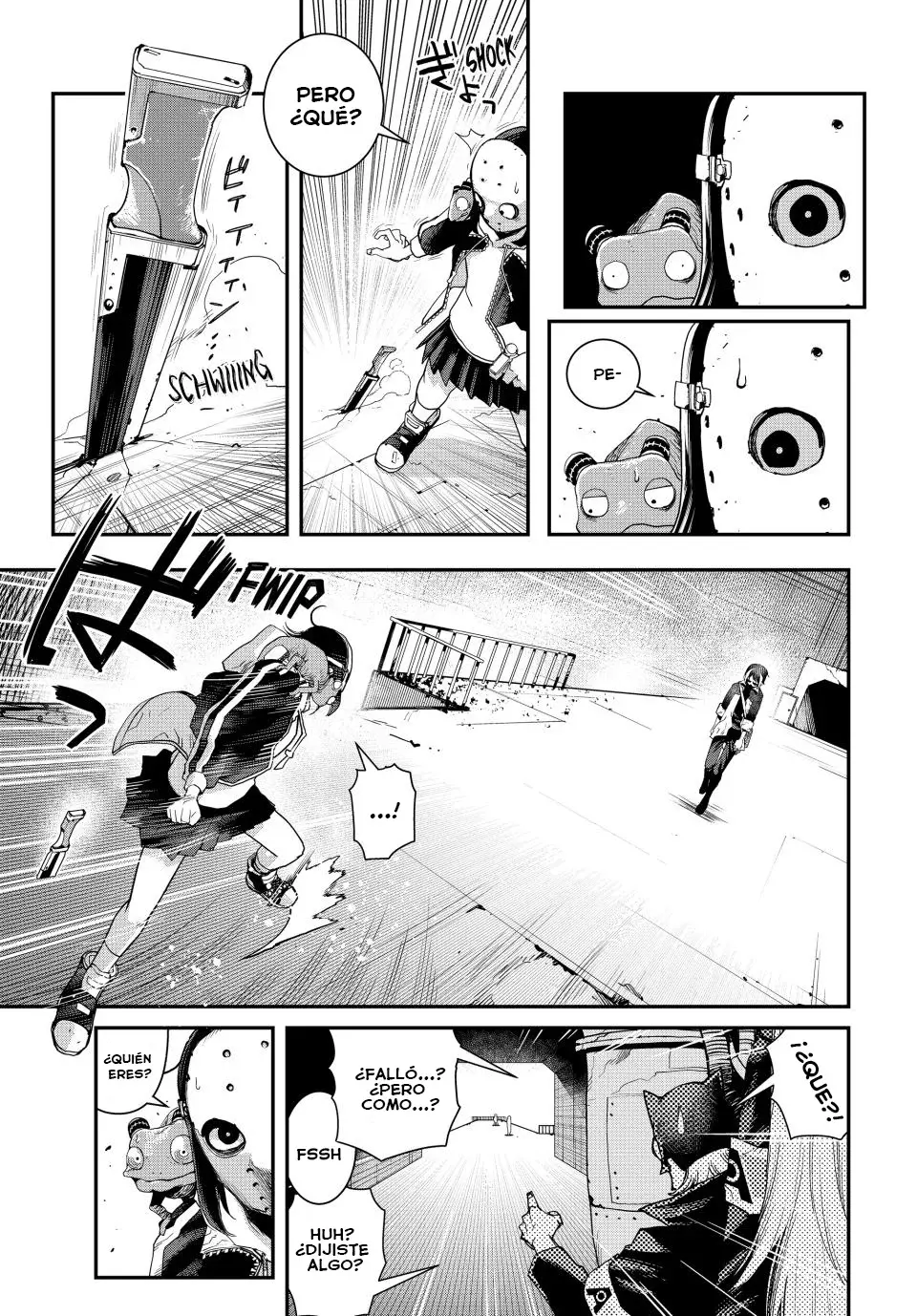 Tank Chair Capitulo 13: Target 13 página 15