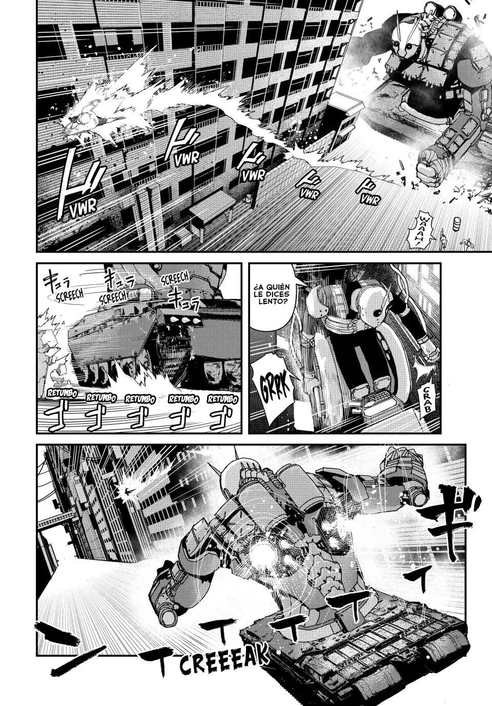 Tank Chair Capitulo 17: Target 17 página 10