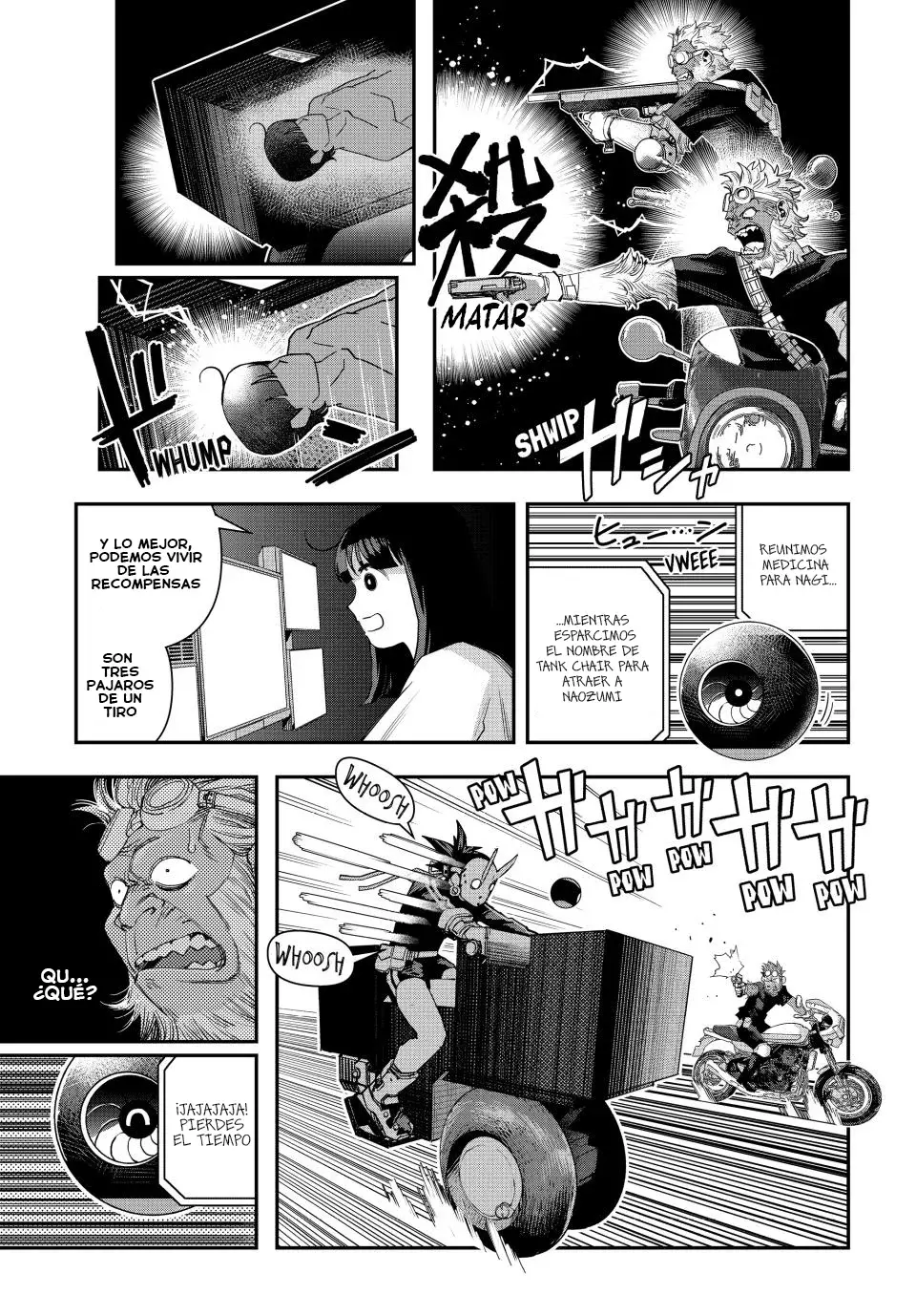 Tank Chair Capitulo 29: Target 29 página 25