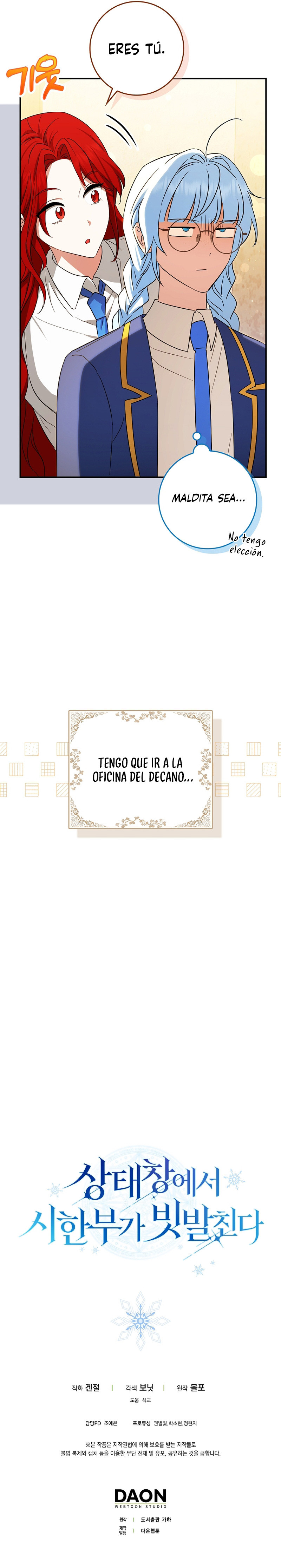 El Tiempo Limite Esta Corriendo En La Ventana De Estado Capitulo 18 página 15